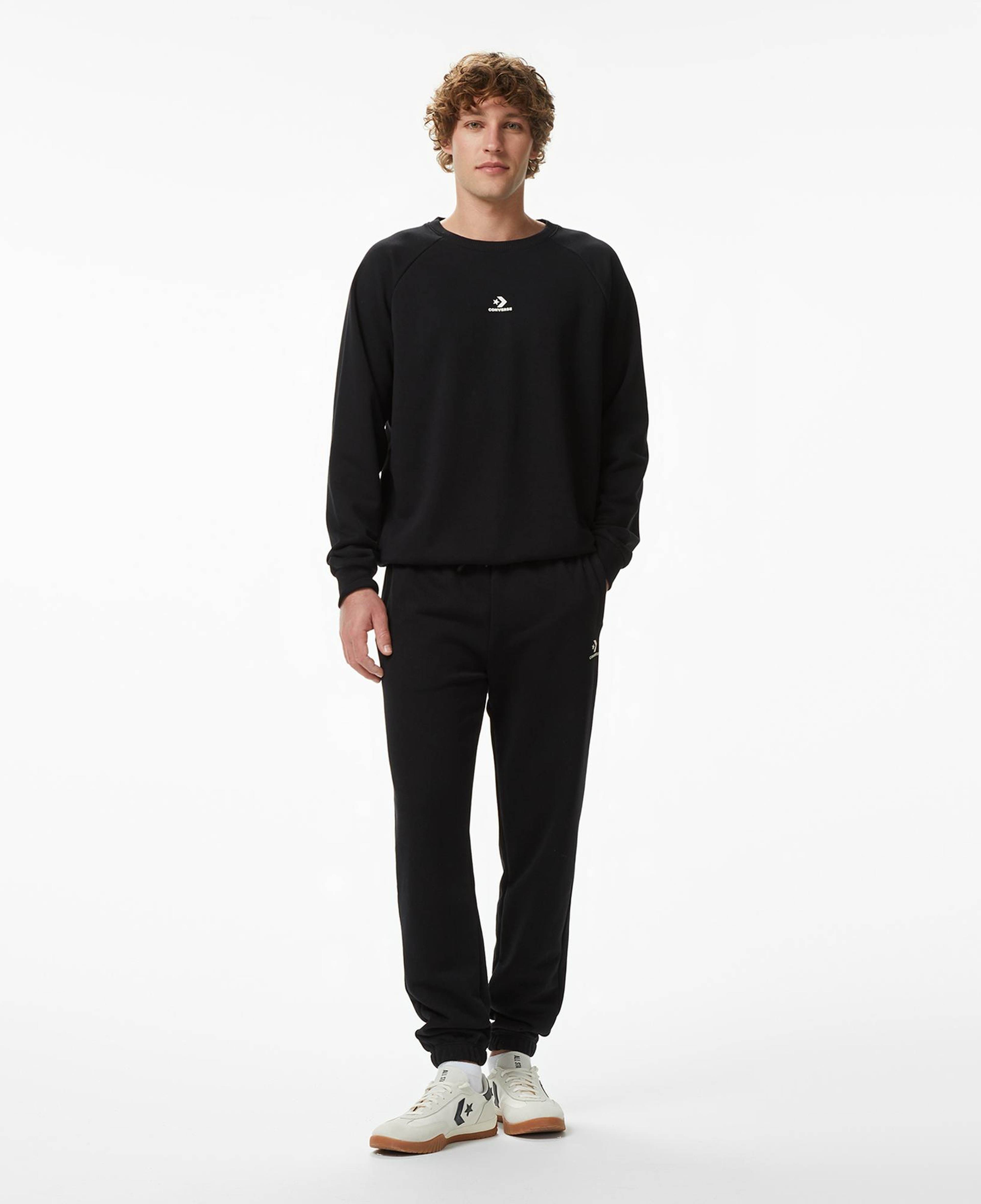 Converse Erkek Siyah Sweatshirt