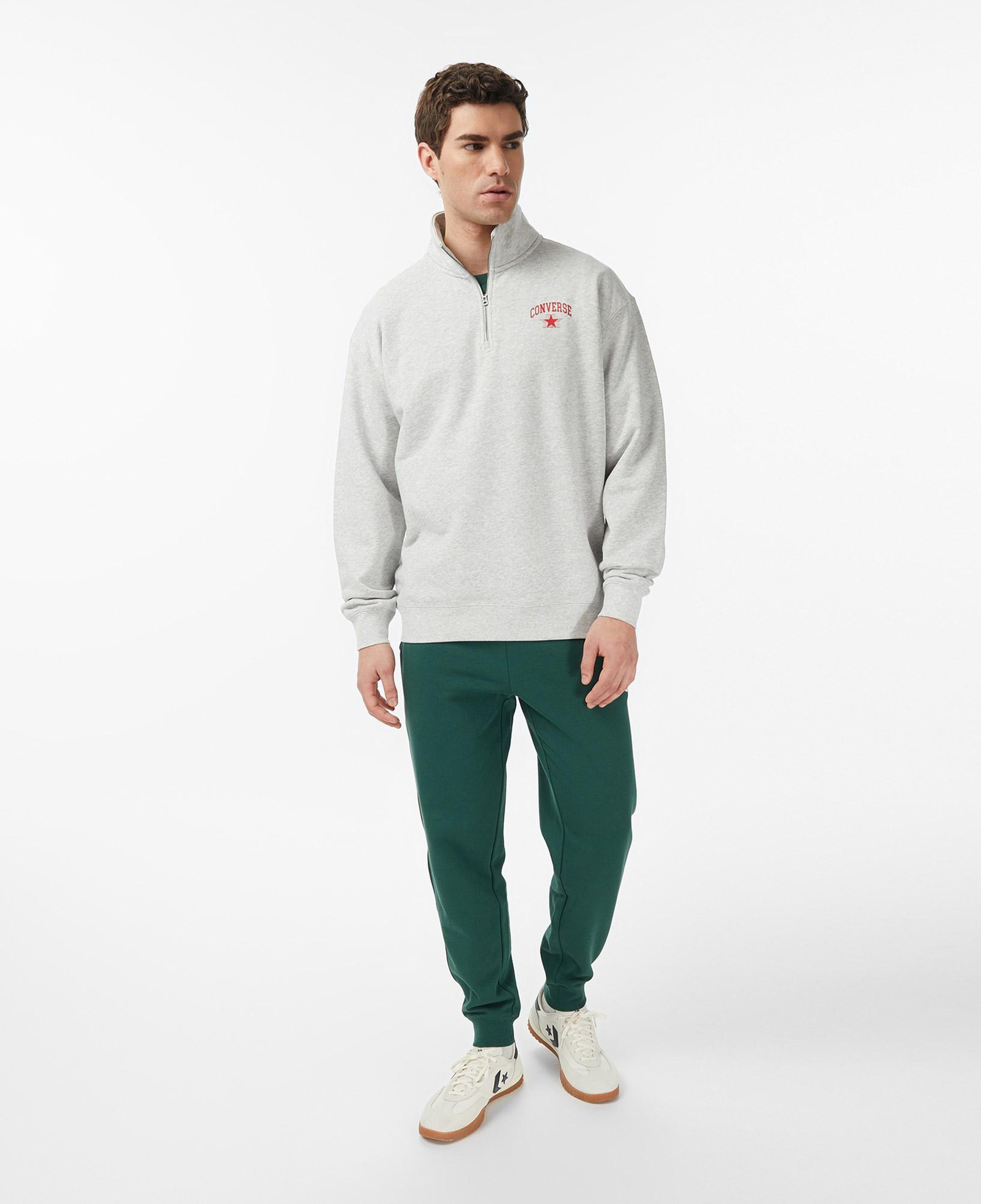 Converse Erkek Gri Sweatshirt