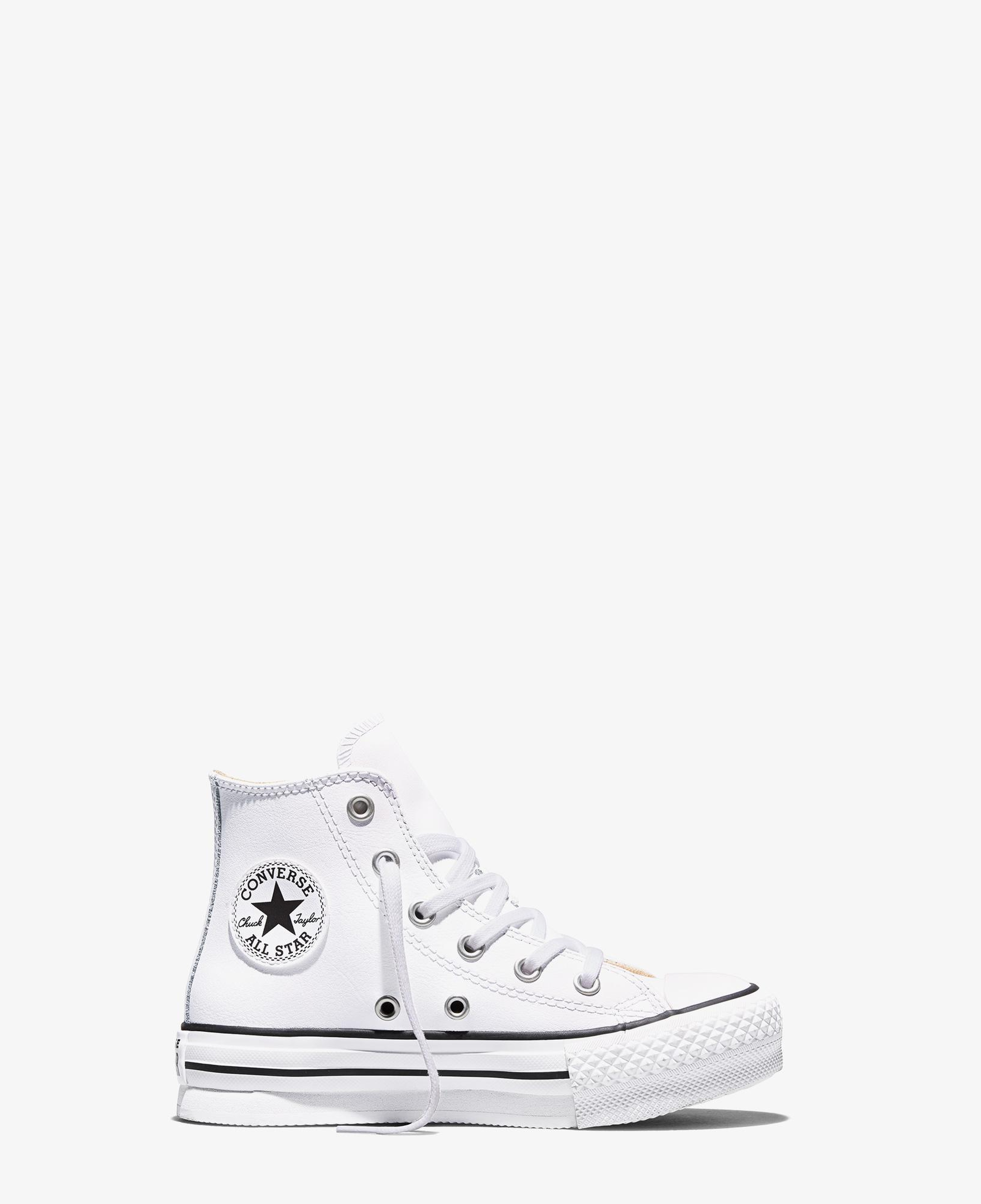 Converse Chuck Taylor All Star EVA Lift Çocuk Beyaz Deri Sneaker