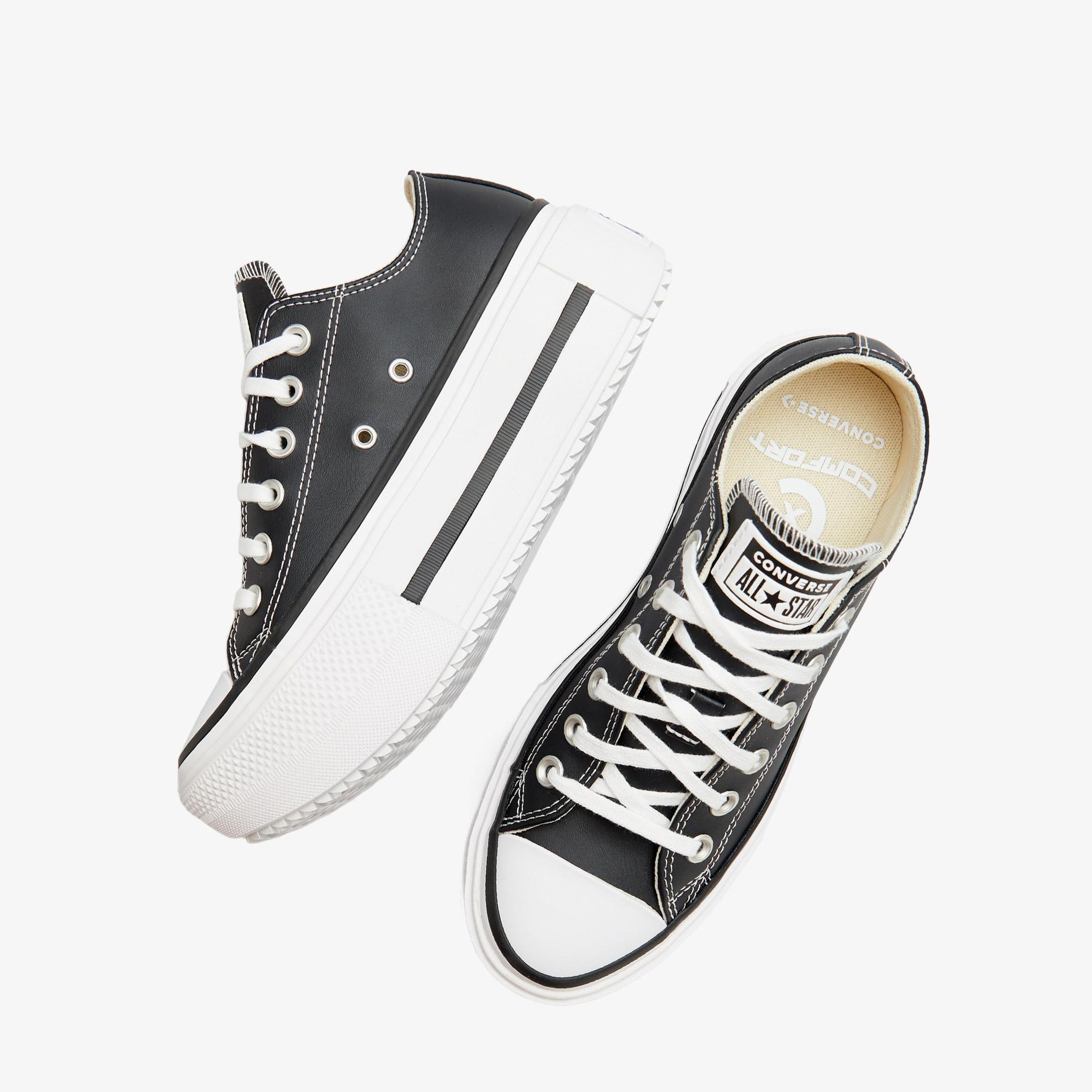 Converse Chuck Taylor All Star Lift Double Stack Unisex Siyah Sneaker