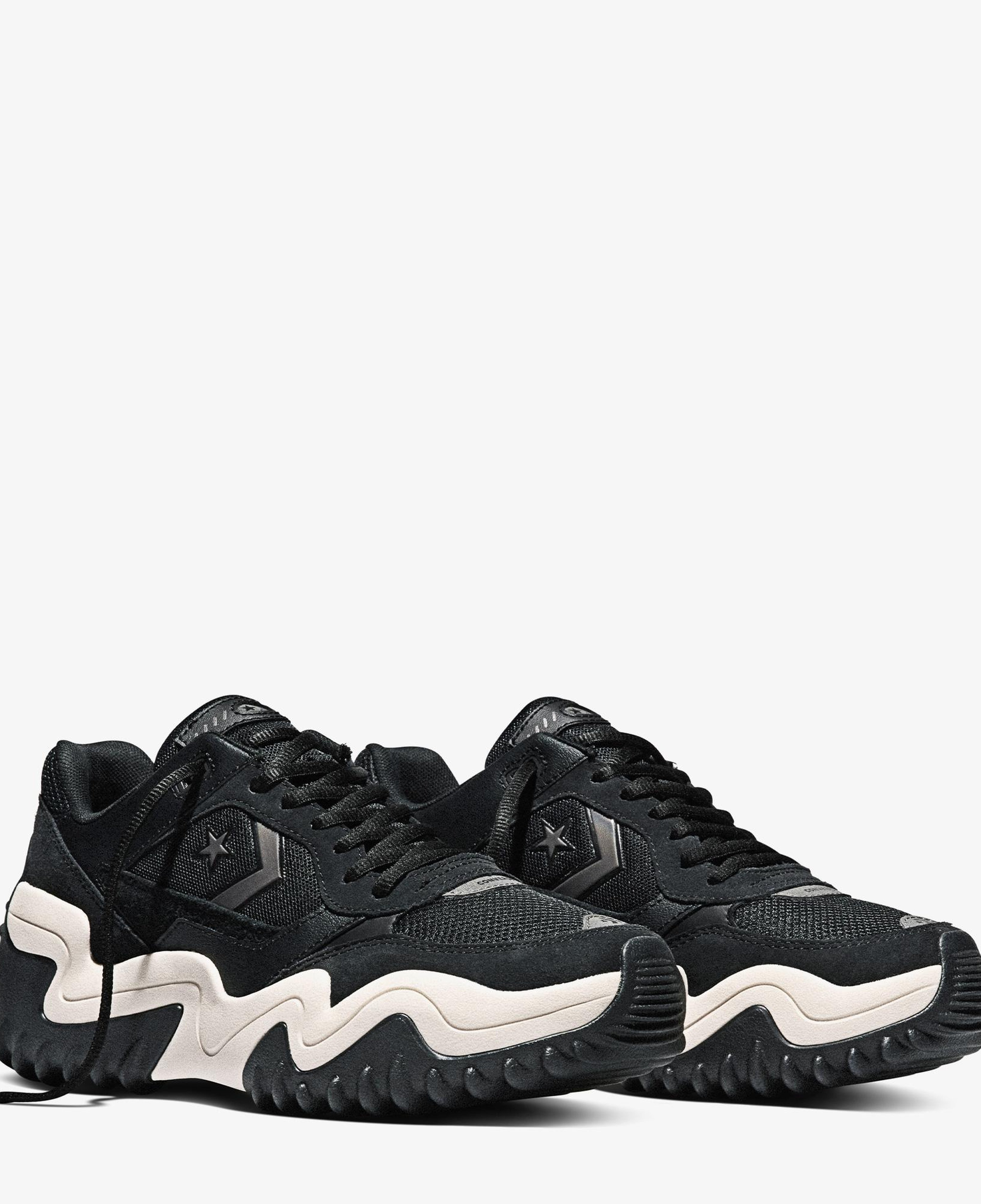 Converse Wave Motion Trainer Unisex Siyah Süet Sneaker