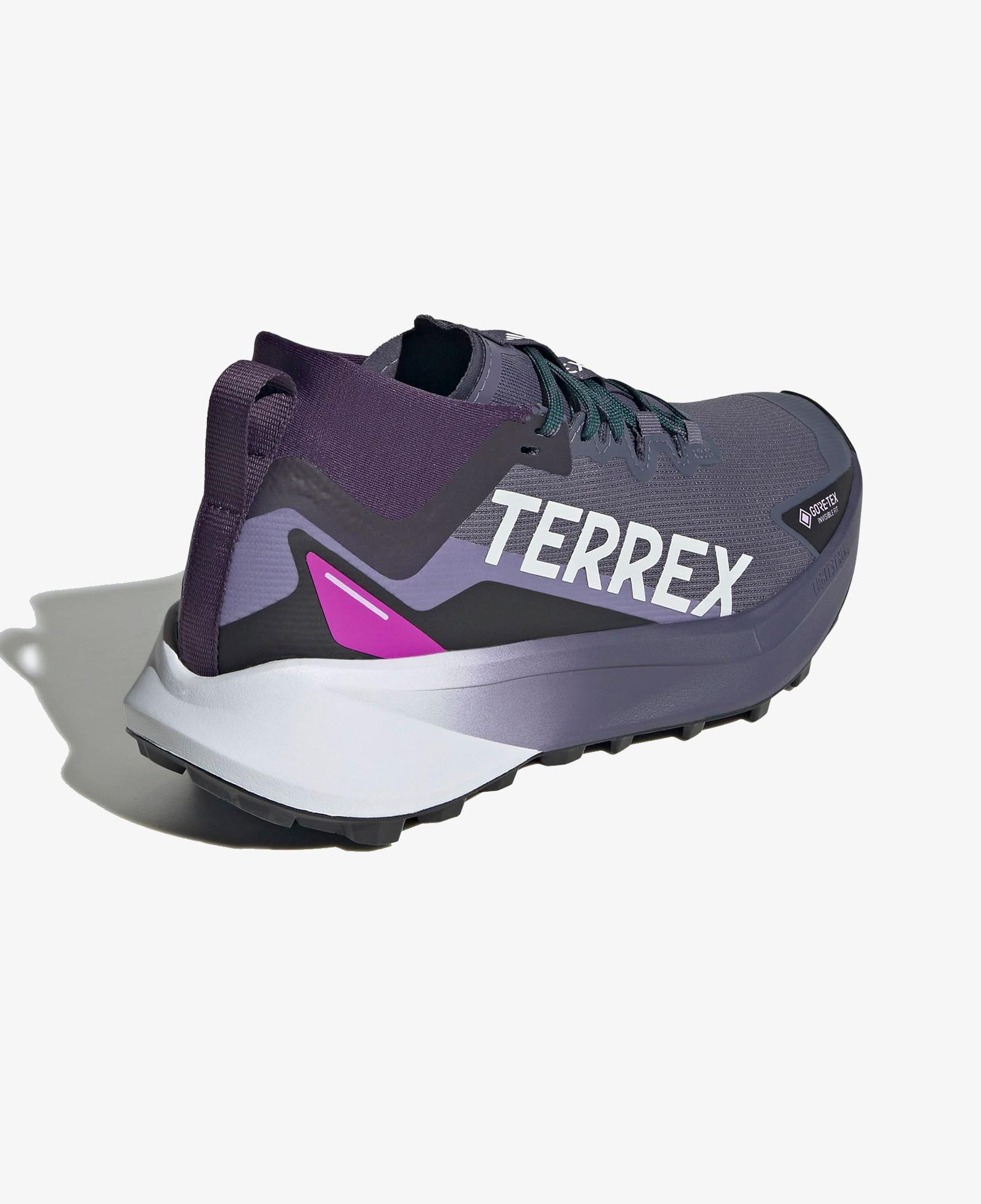 adidas Terrex Agravic Gore-Tex Kadın Mor Koşu Ayakkabısı