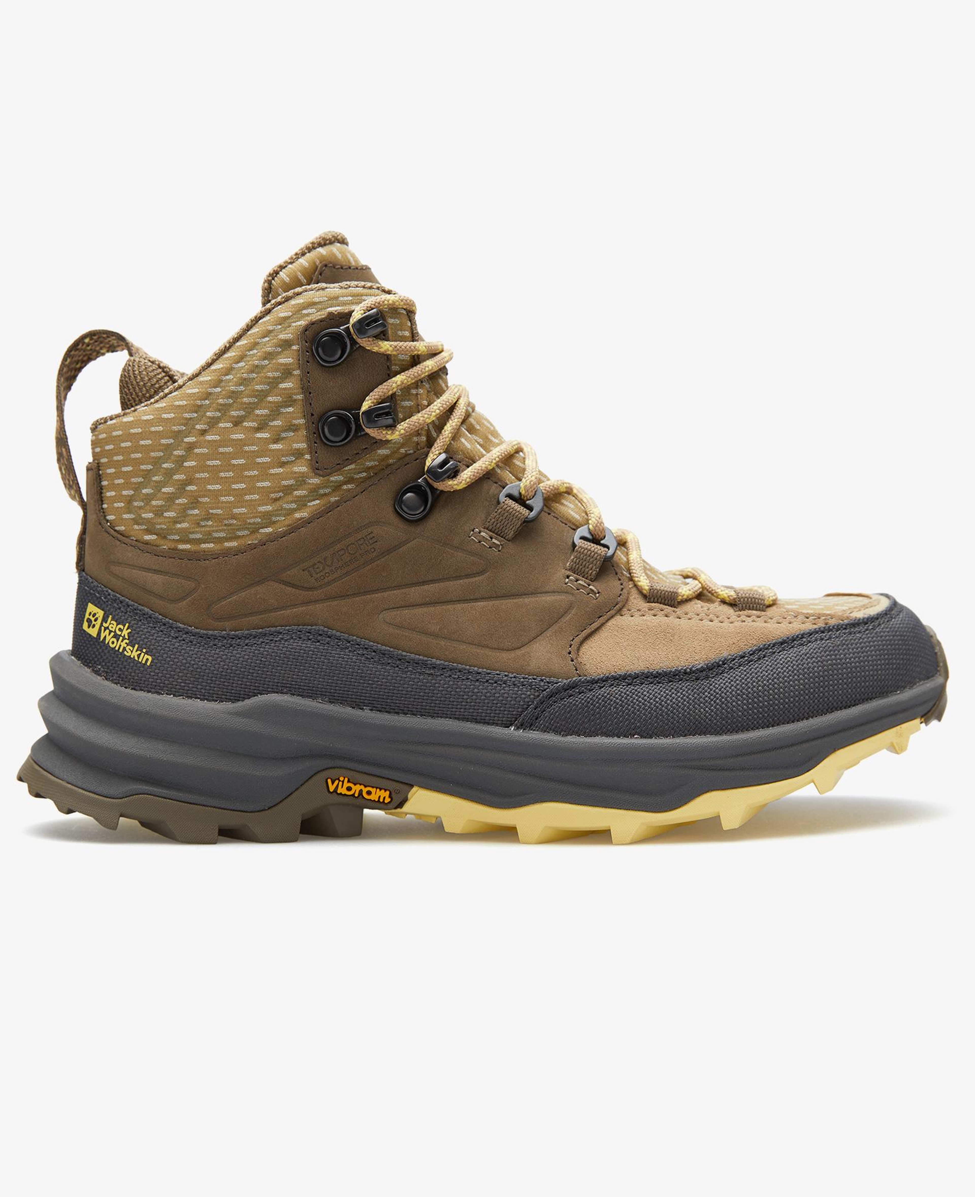 Jack Wolfskin Cyrox Texapore Mid Kadın Kahverengi Bot