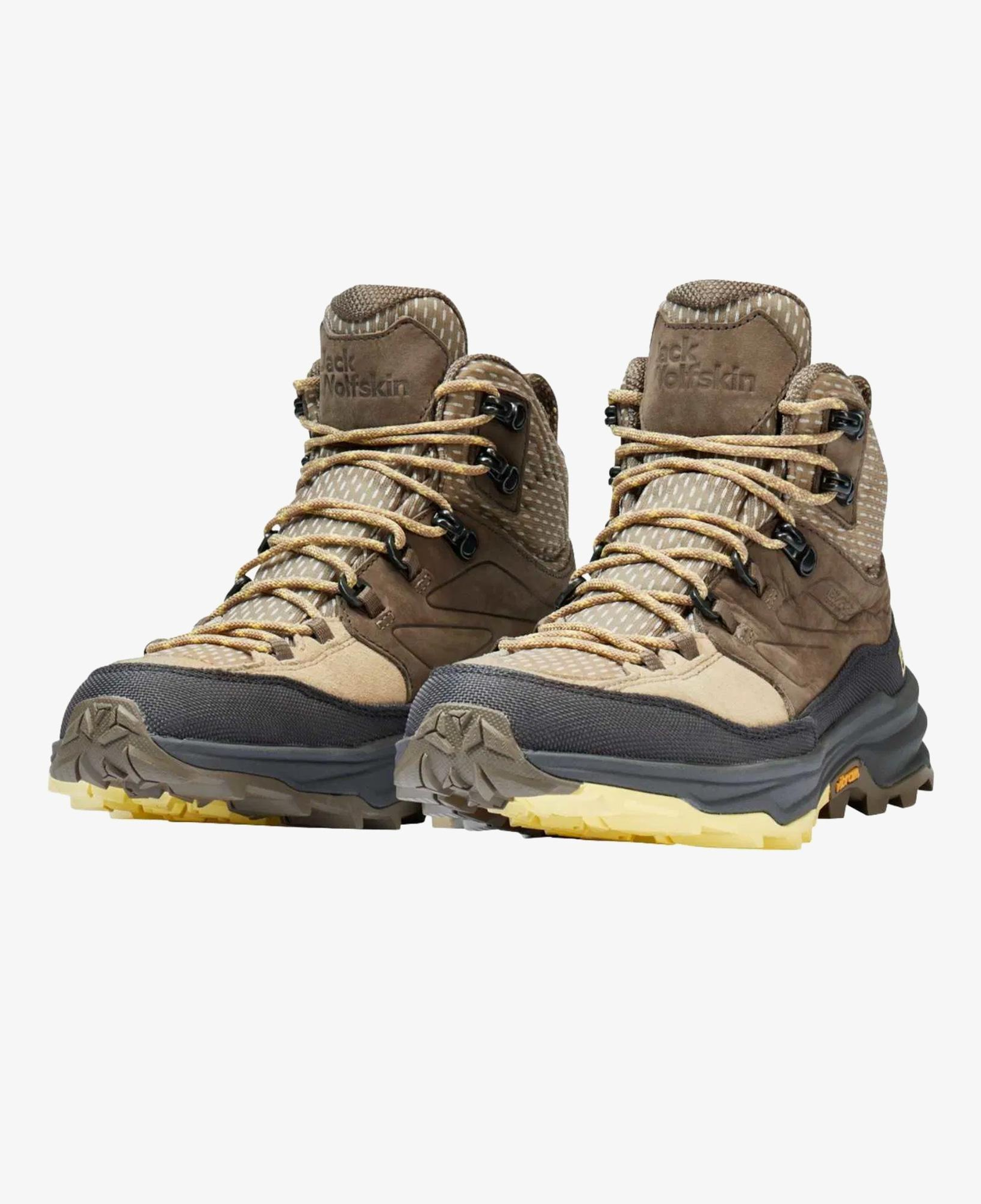 Jack Wolfskin Cyrox Texapore Mid Kadın Kahverengi Bot