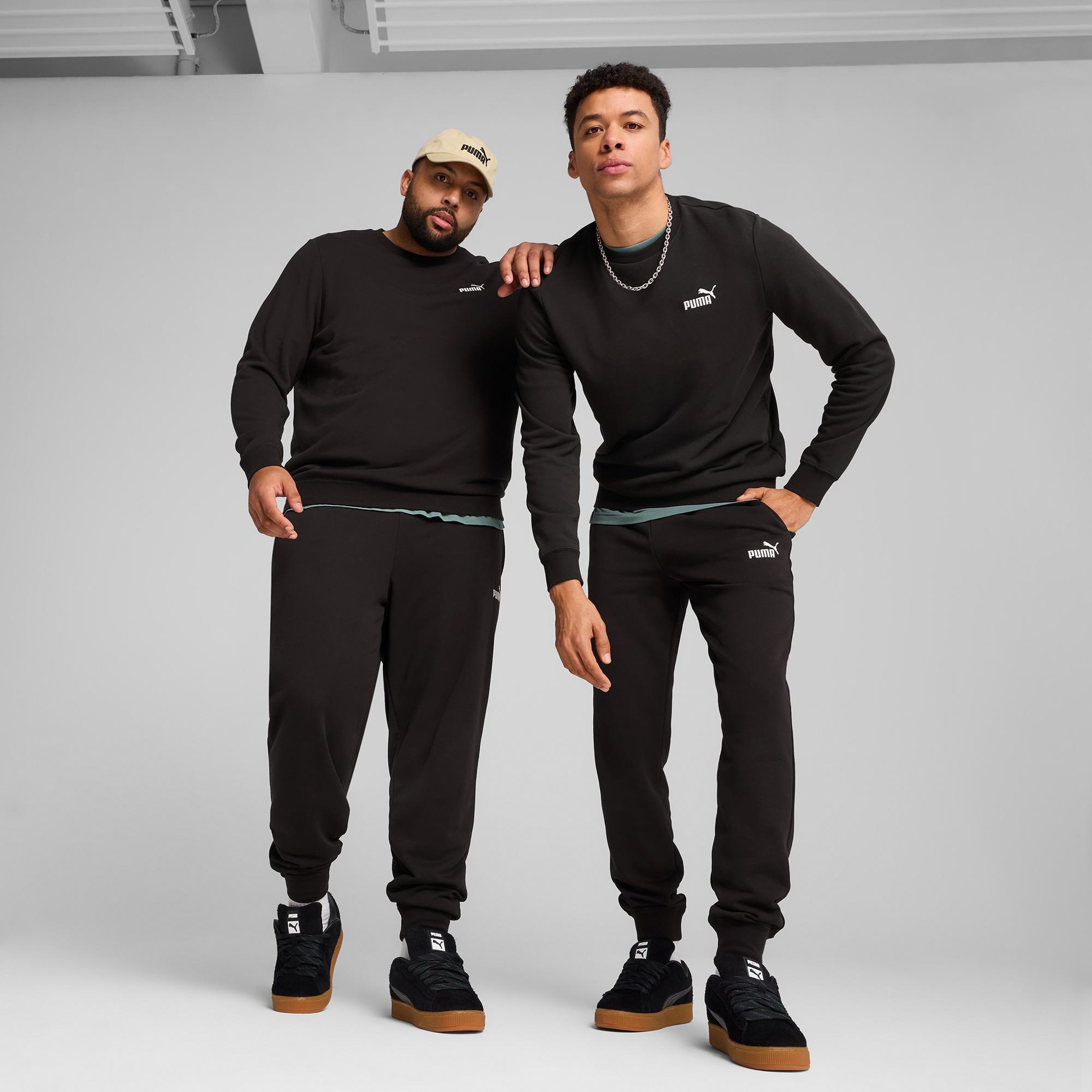 Puma No. 1 Logo Erkek Siyah Eşofman Altı