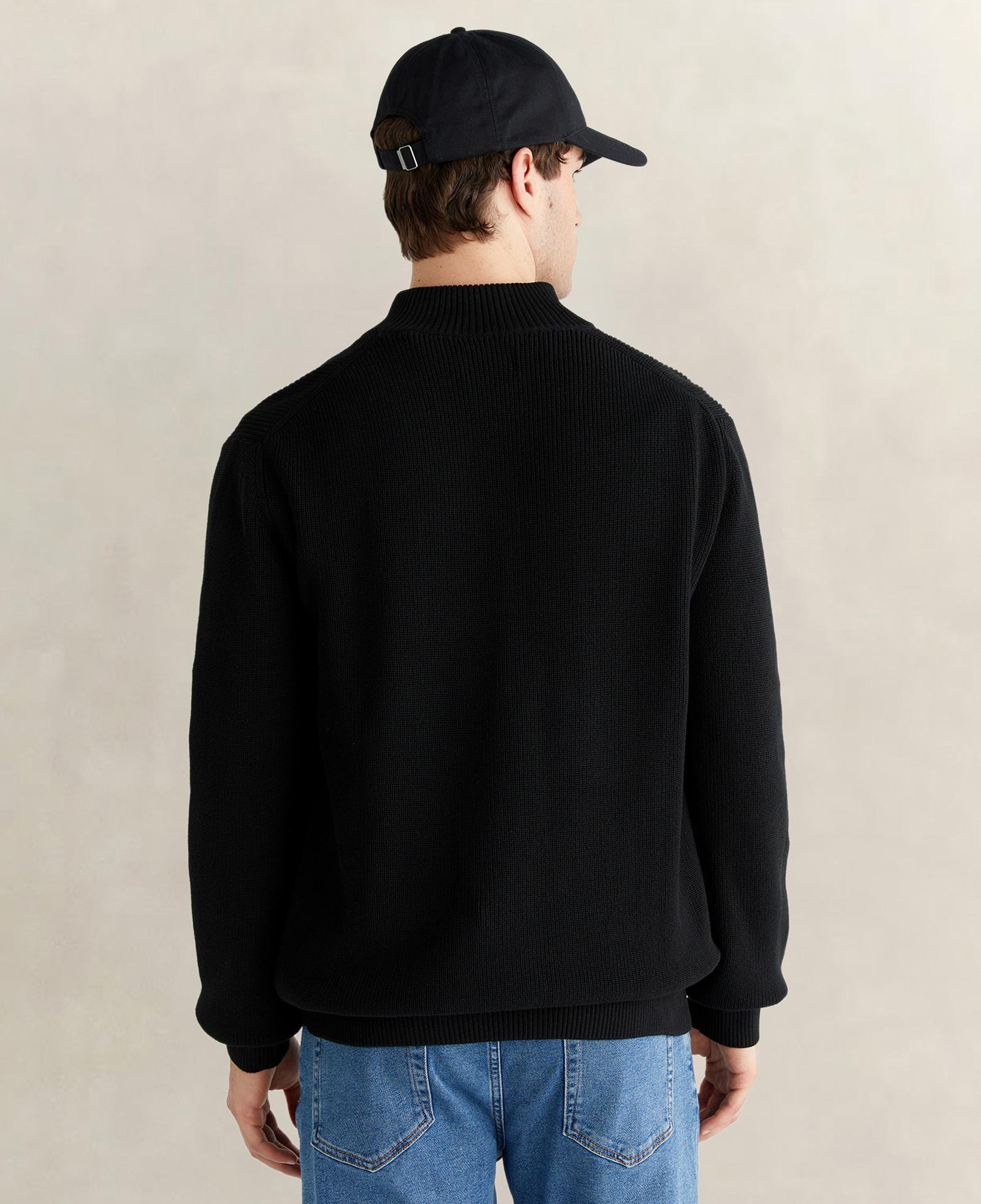 GANT Erkek Siyah Regular Fit Düğmeli Hırka