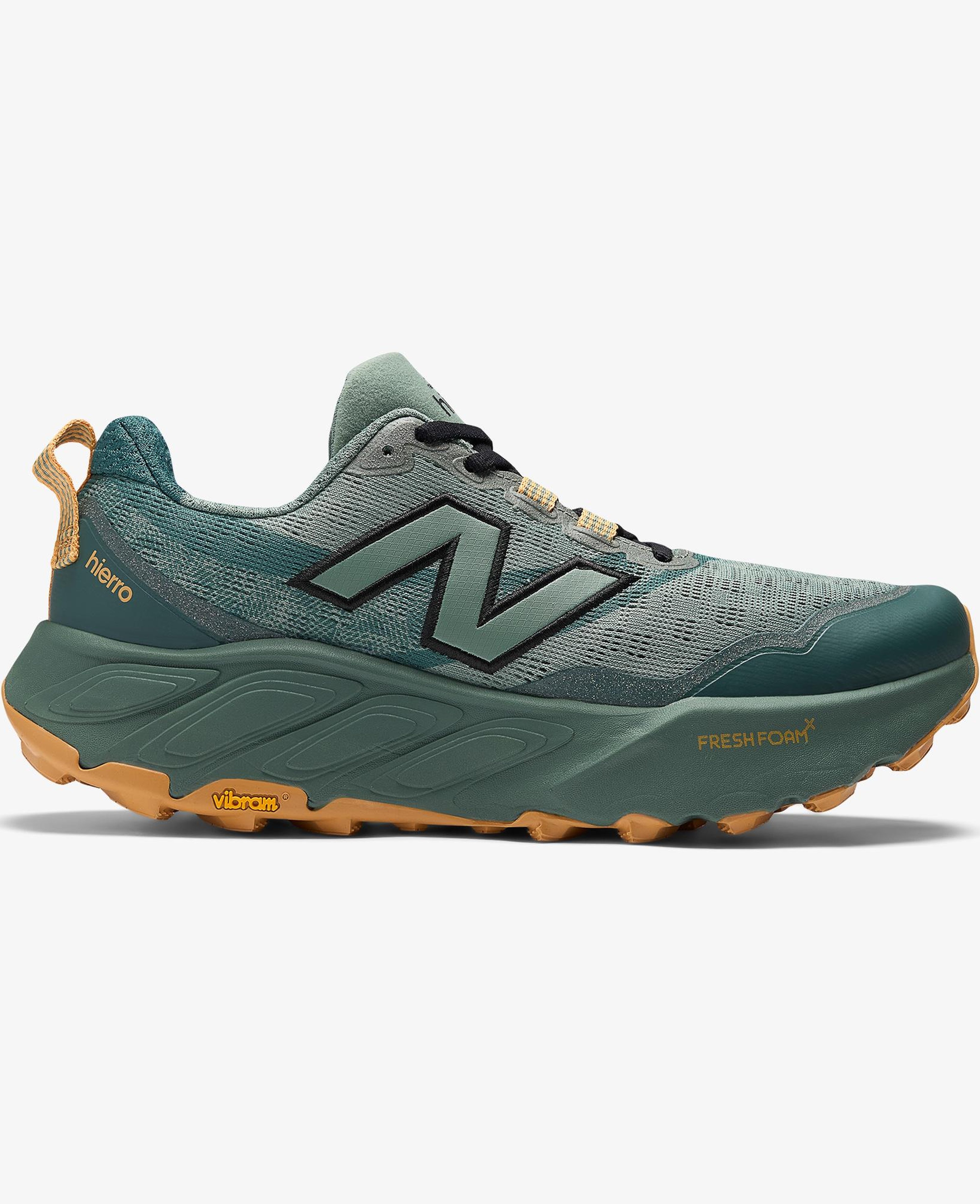 New Balance Fresh Foam X Hierro v9 Erkek Yeşil Koşu Ayakkabısı