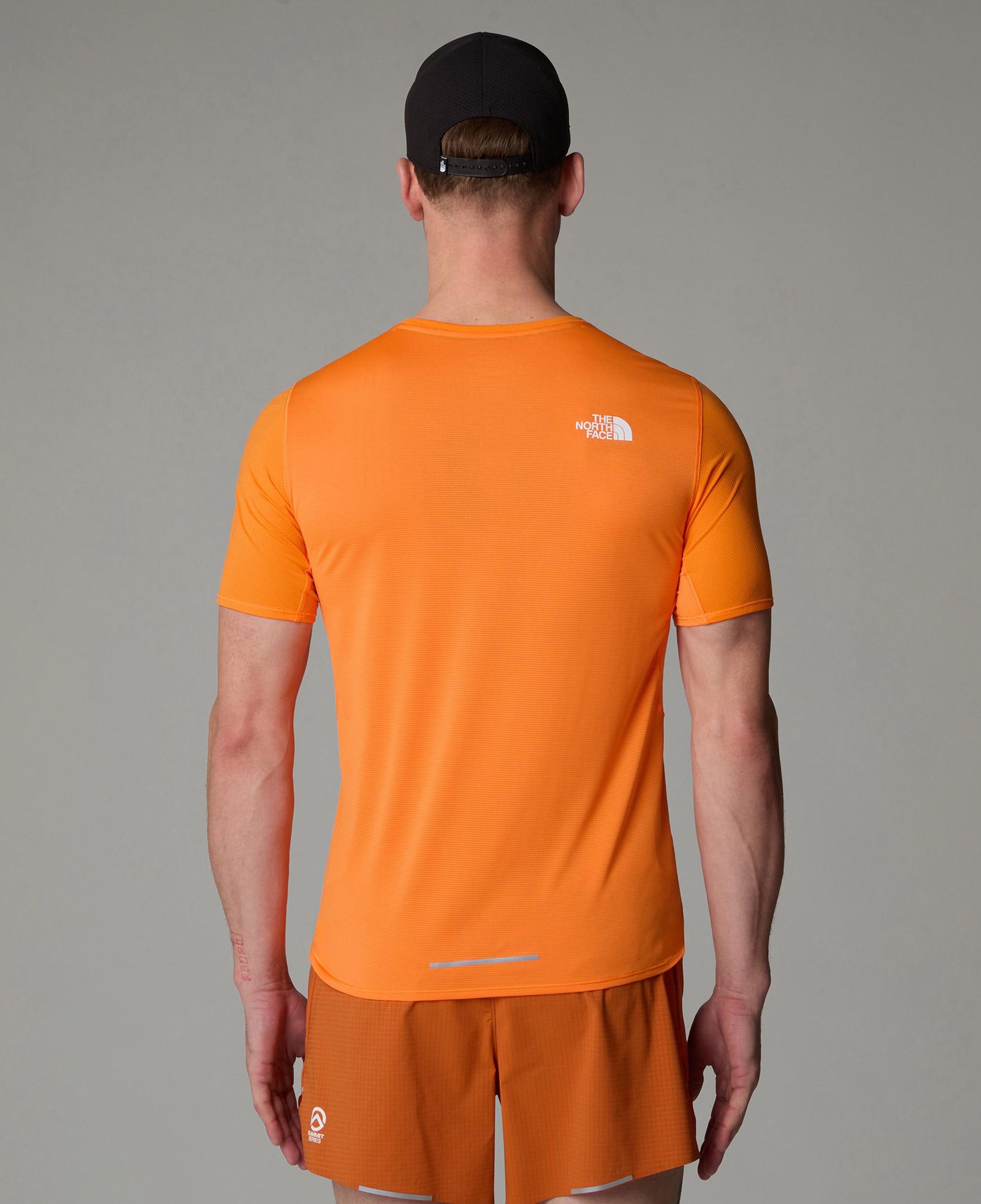 The North Face Summit High Trail Ss Erkek Turuncu Koşu T-Shirt