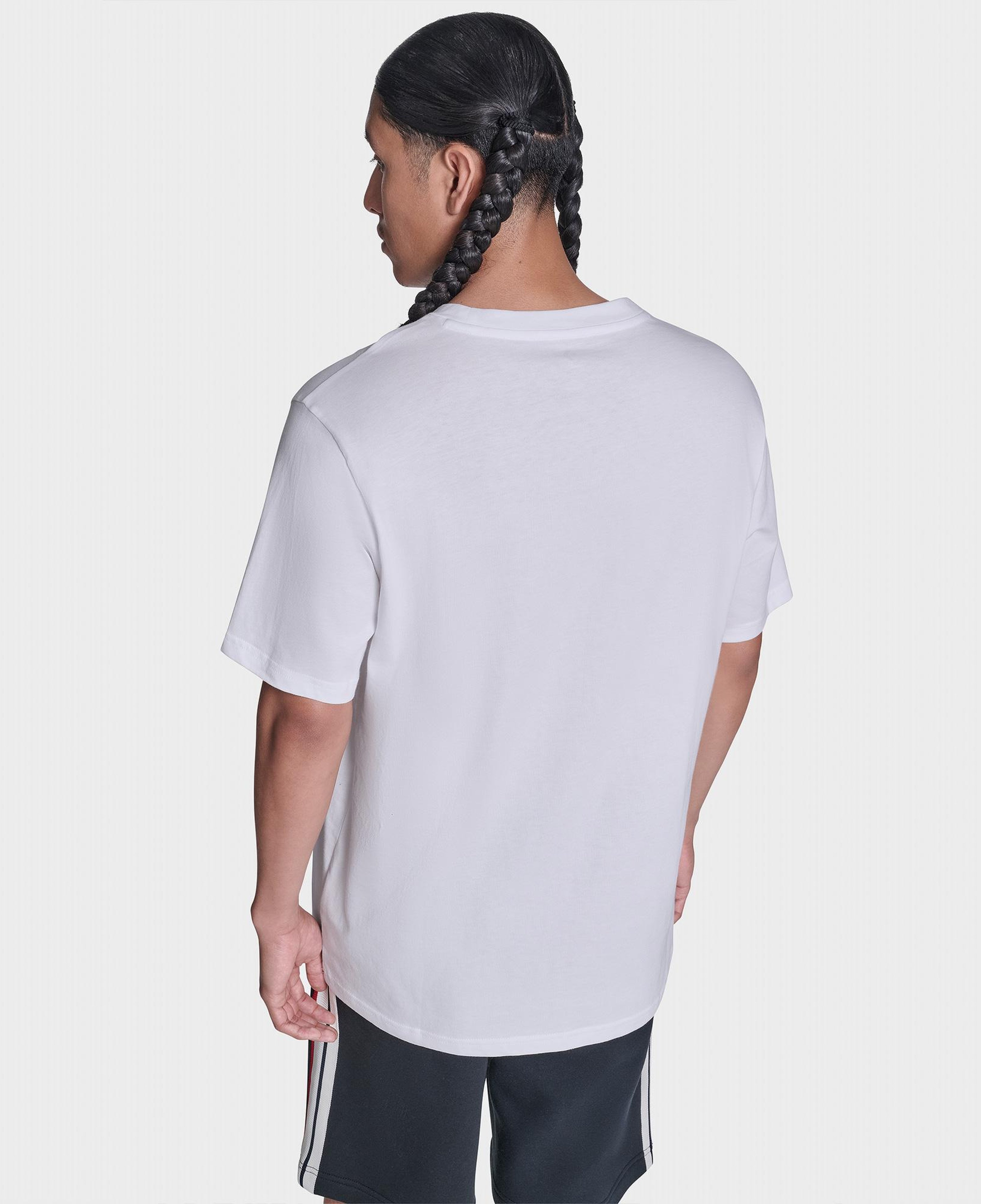 Converse Erkek Beyaz Kırık Bardak Logolu T-Shirt