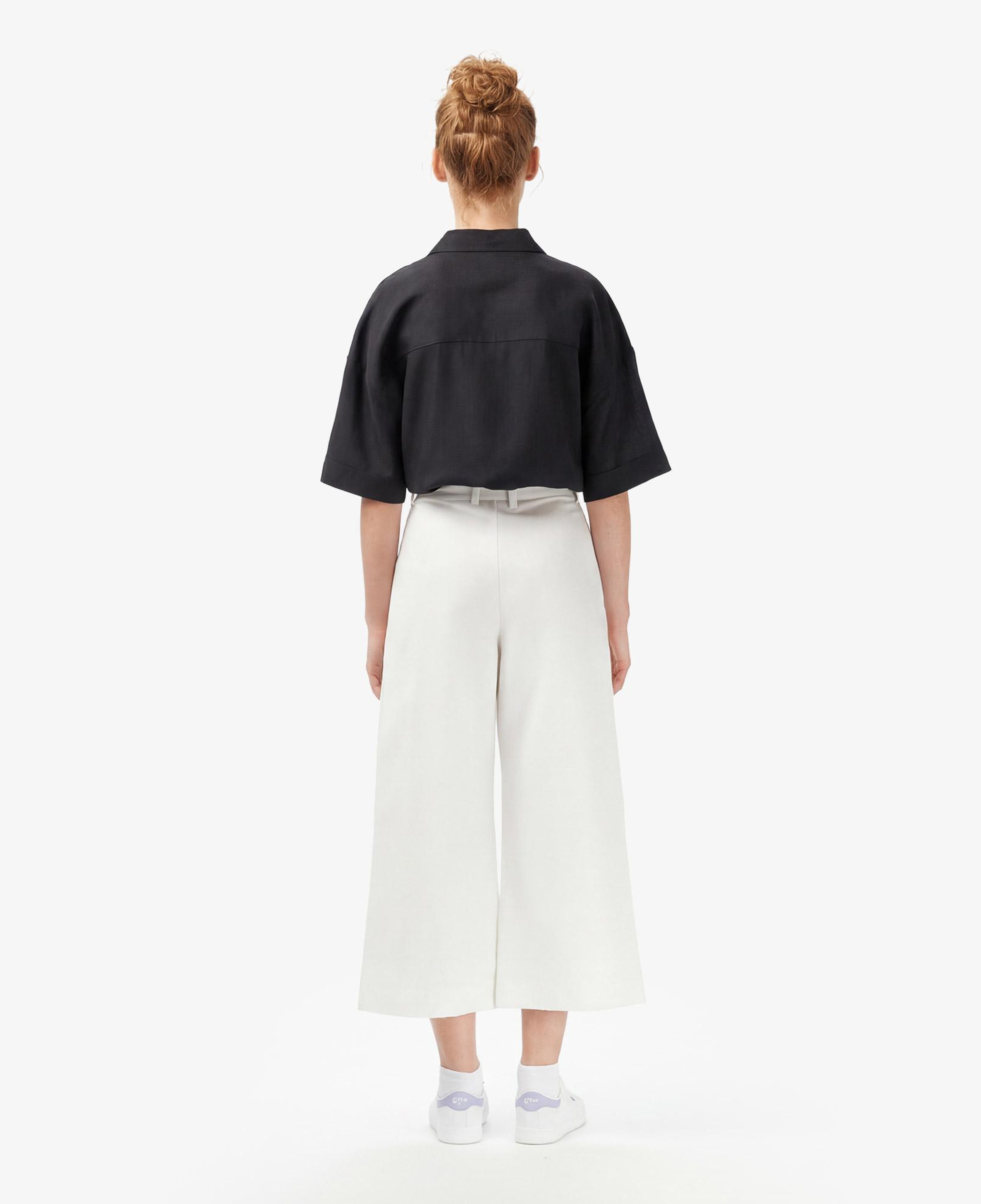 Kadın Relaxed Fit Krem Pantolon