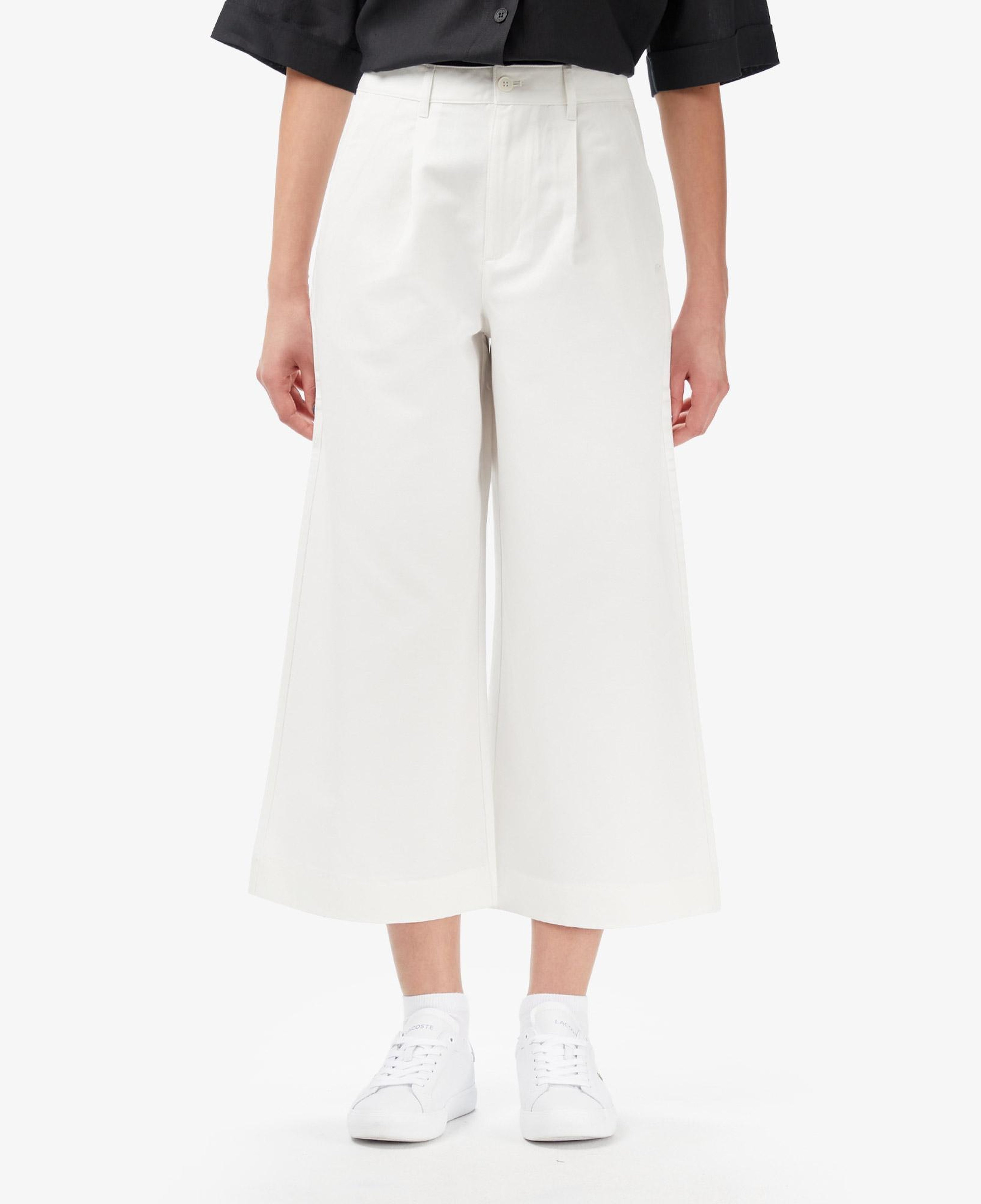 Kadın Relaxed Fit Krem Pantolon