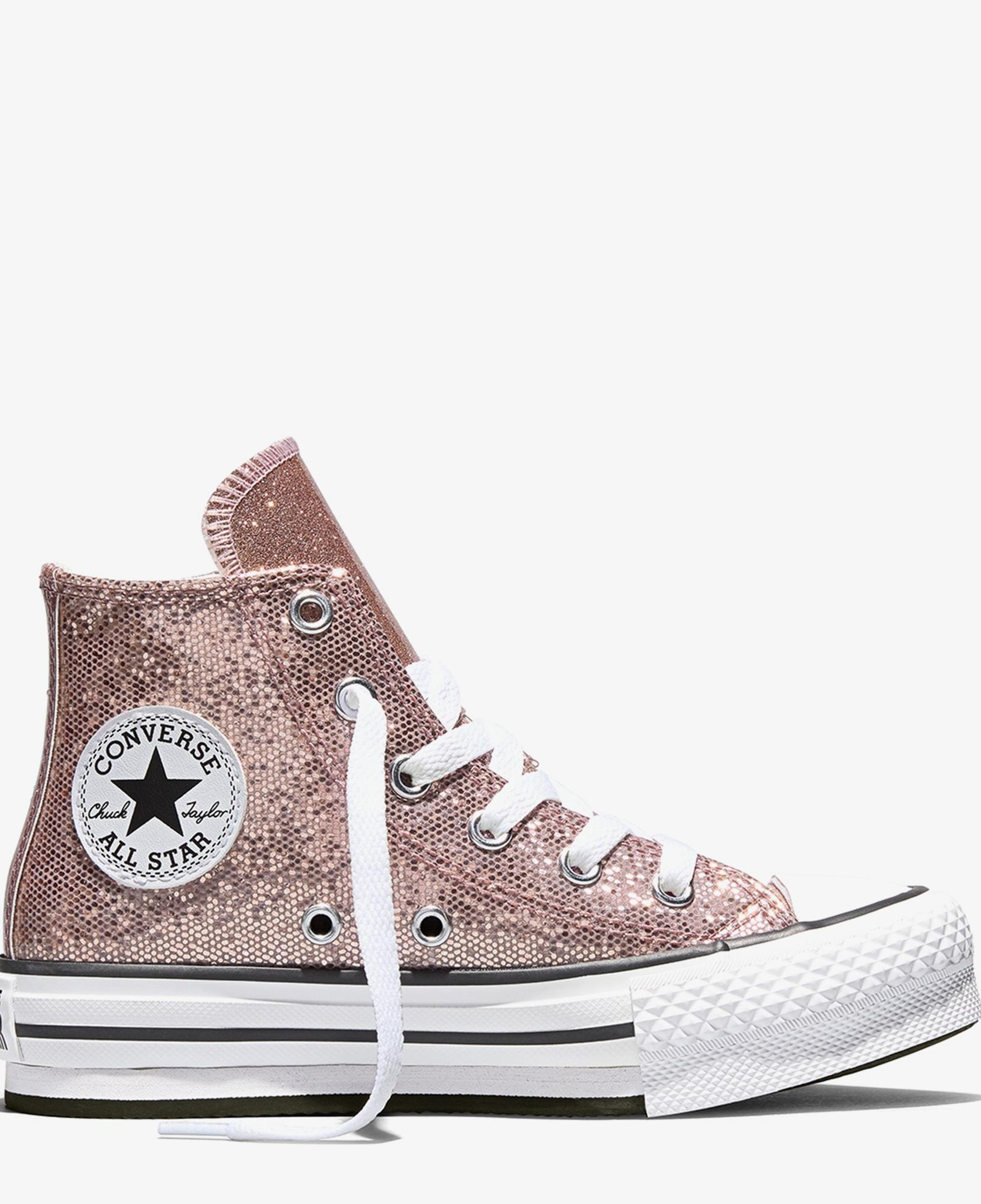 Converse Chuck Taylor All Star EVA Lift Genç Pembe Sneaker