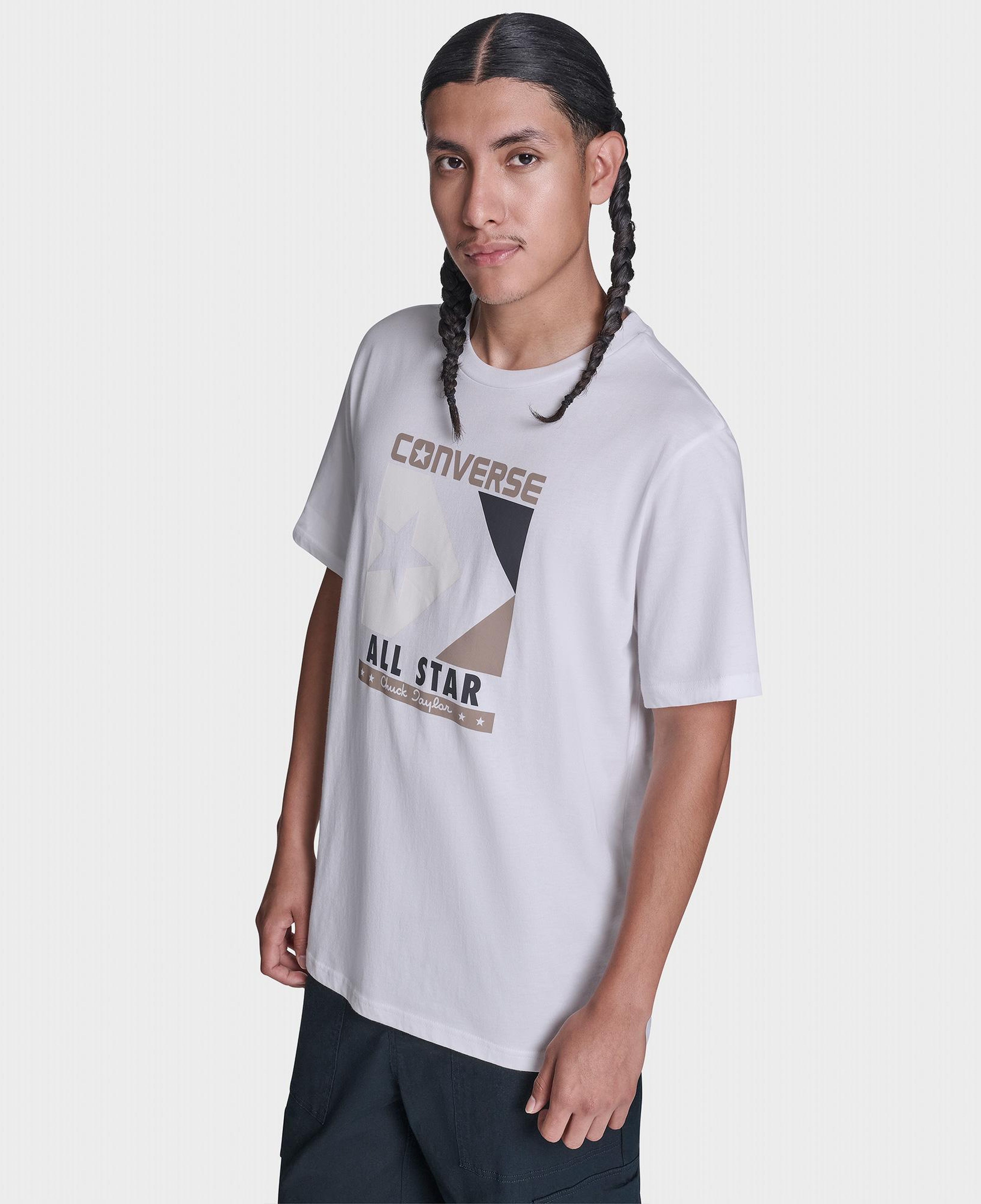 Converse Erkek Beyaz T-Shirt