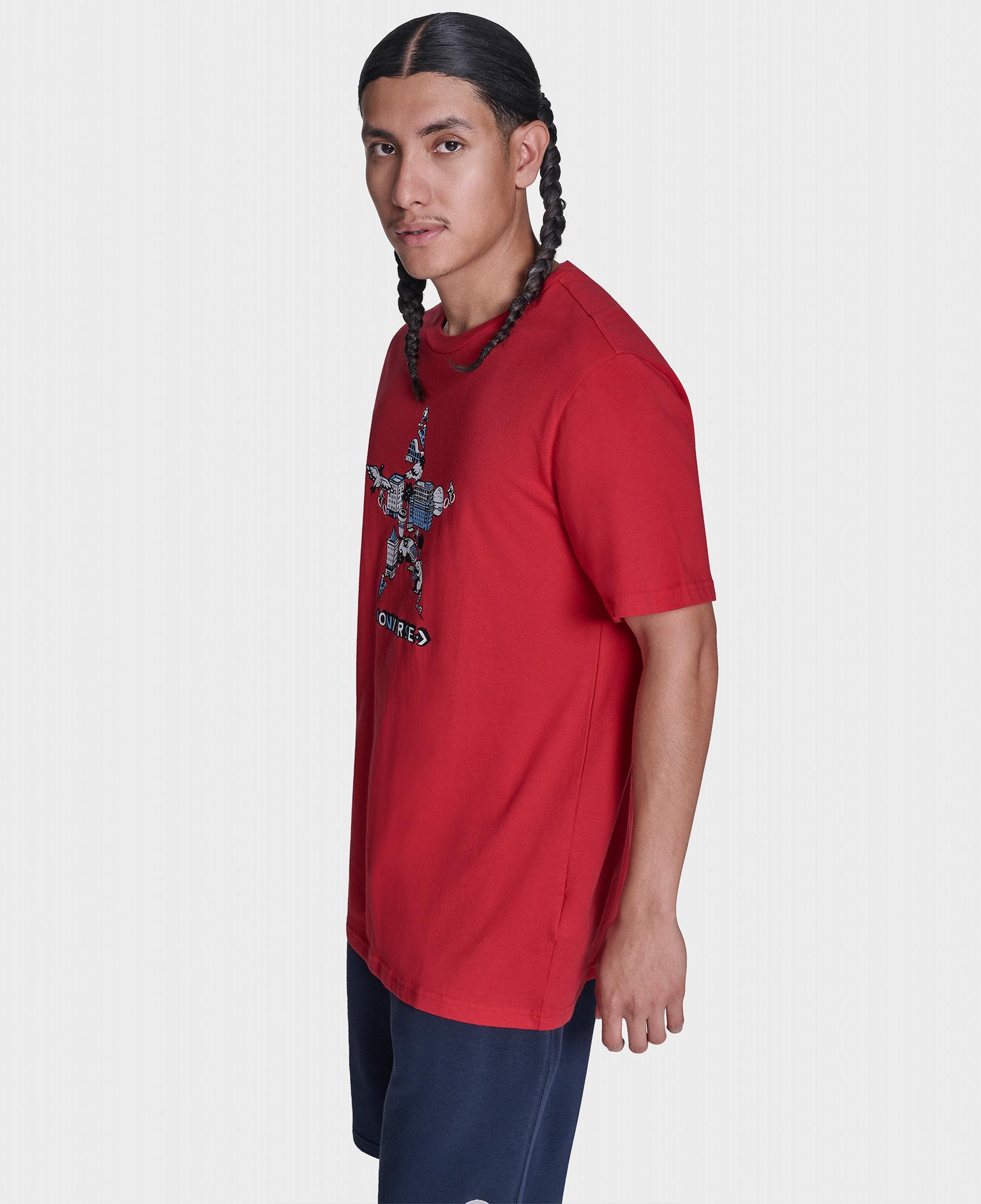 Converse Erkek Kırmızı T-Shirt
