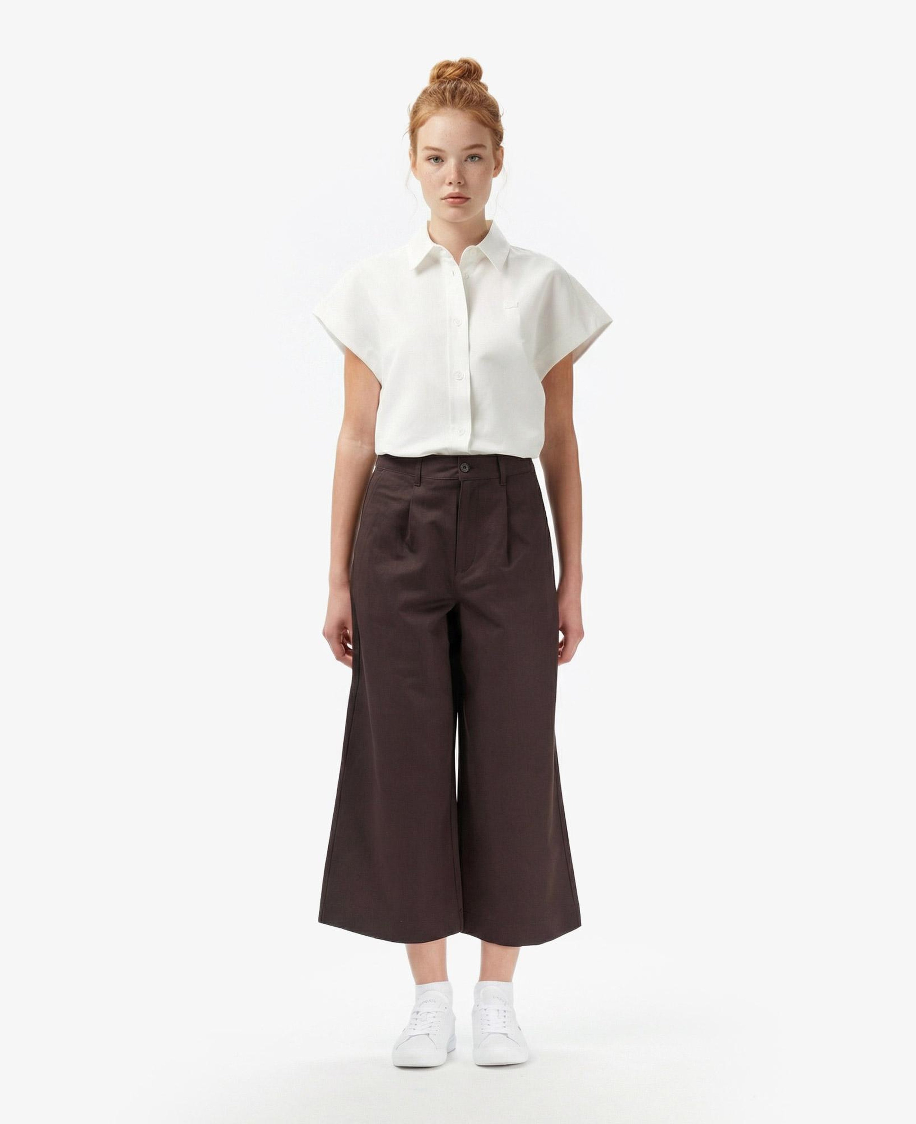 Kadın Relaxed Fit Kahverengi Pantolon