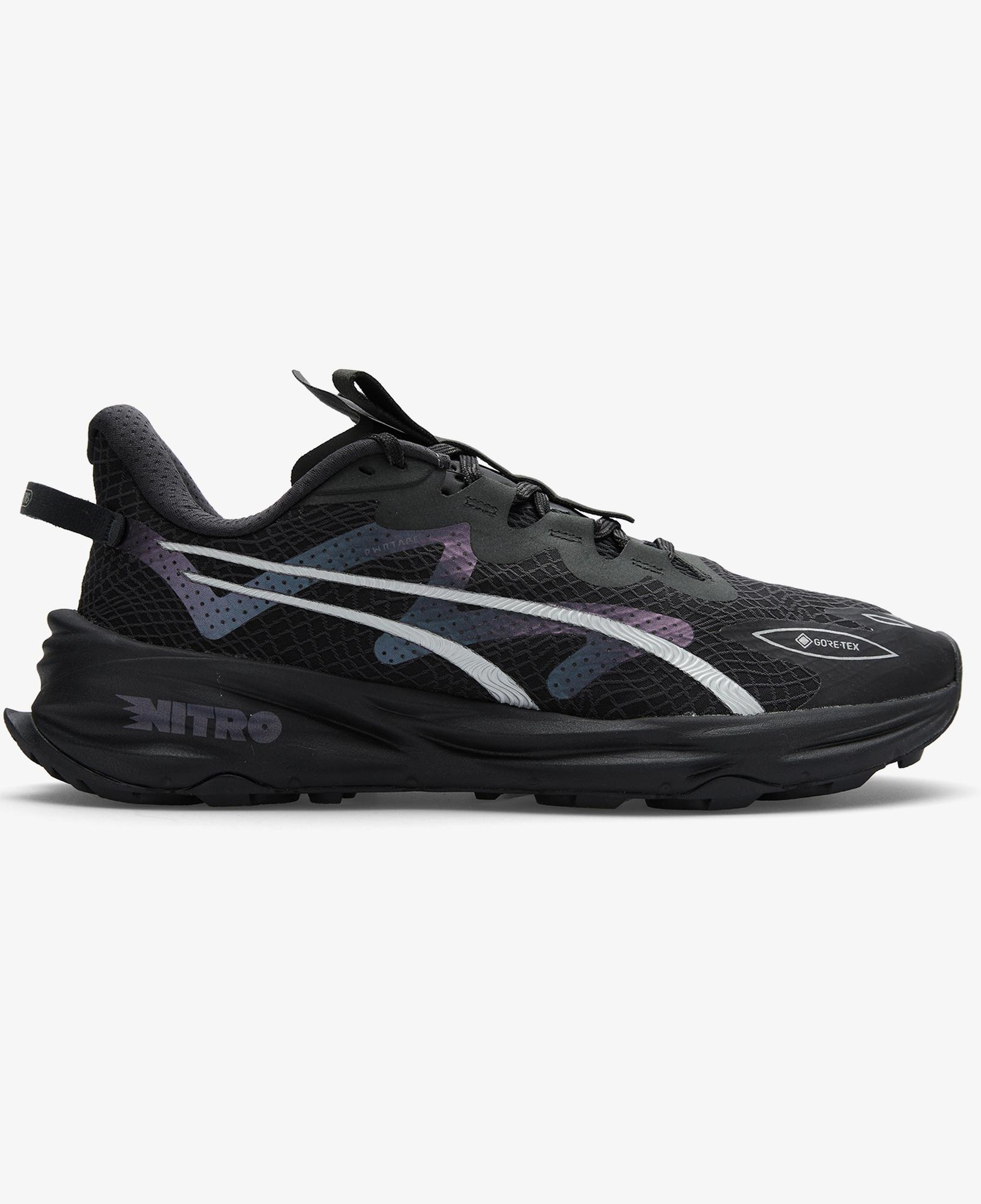 Puma Fast-Trac Nitro 3 Gore-Tex Erkek Siyah Koşu Ayakkabısı