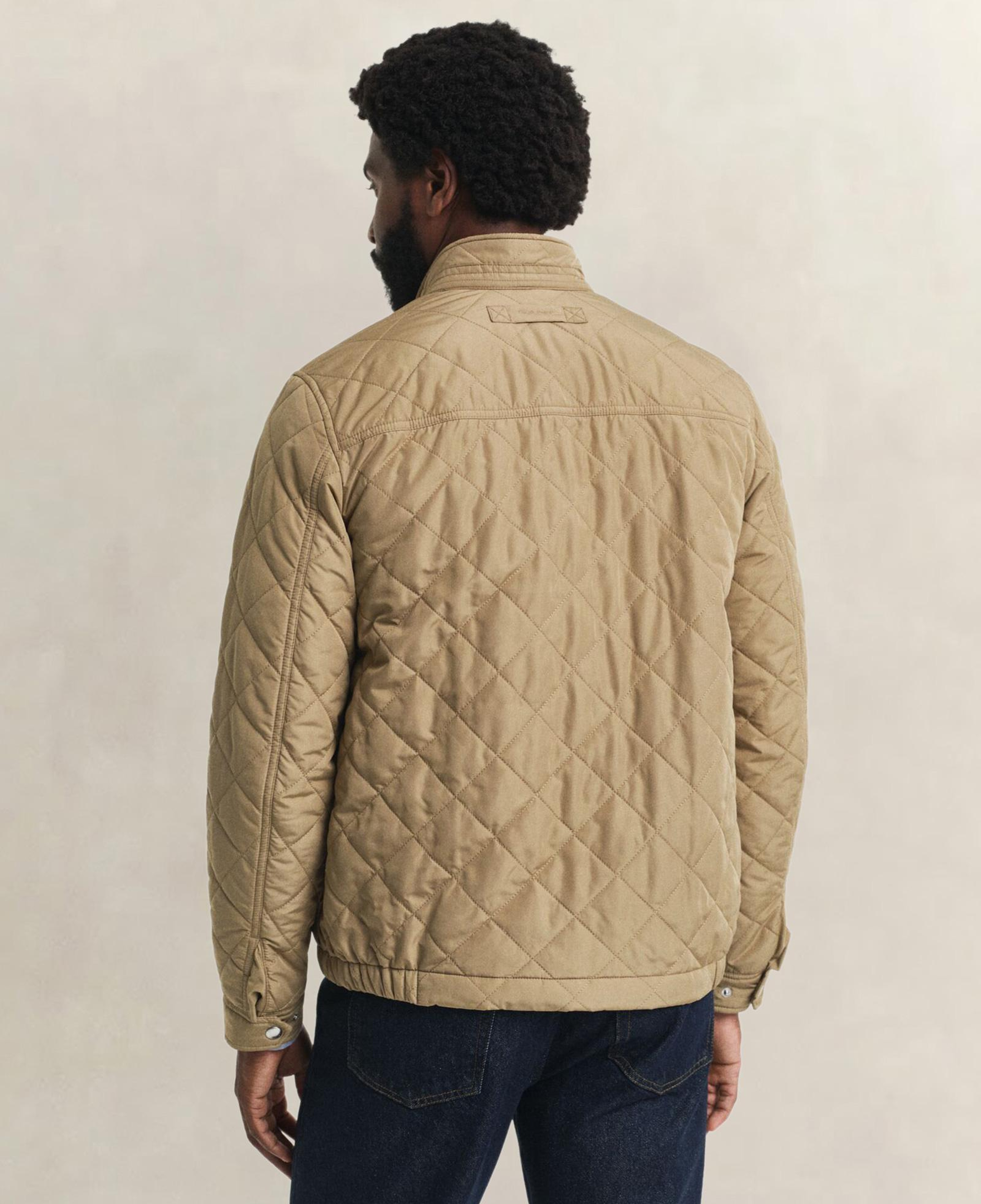GANT Erkek Bej Regular Fit Fermuarlı Ceket