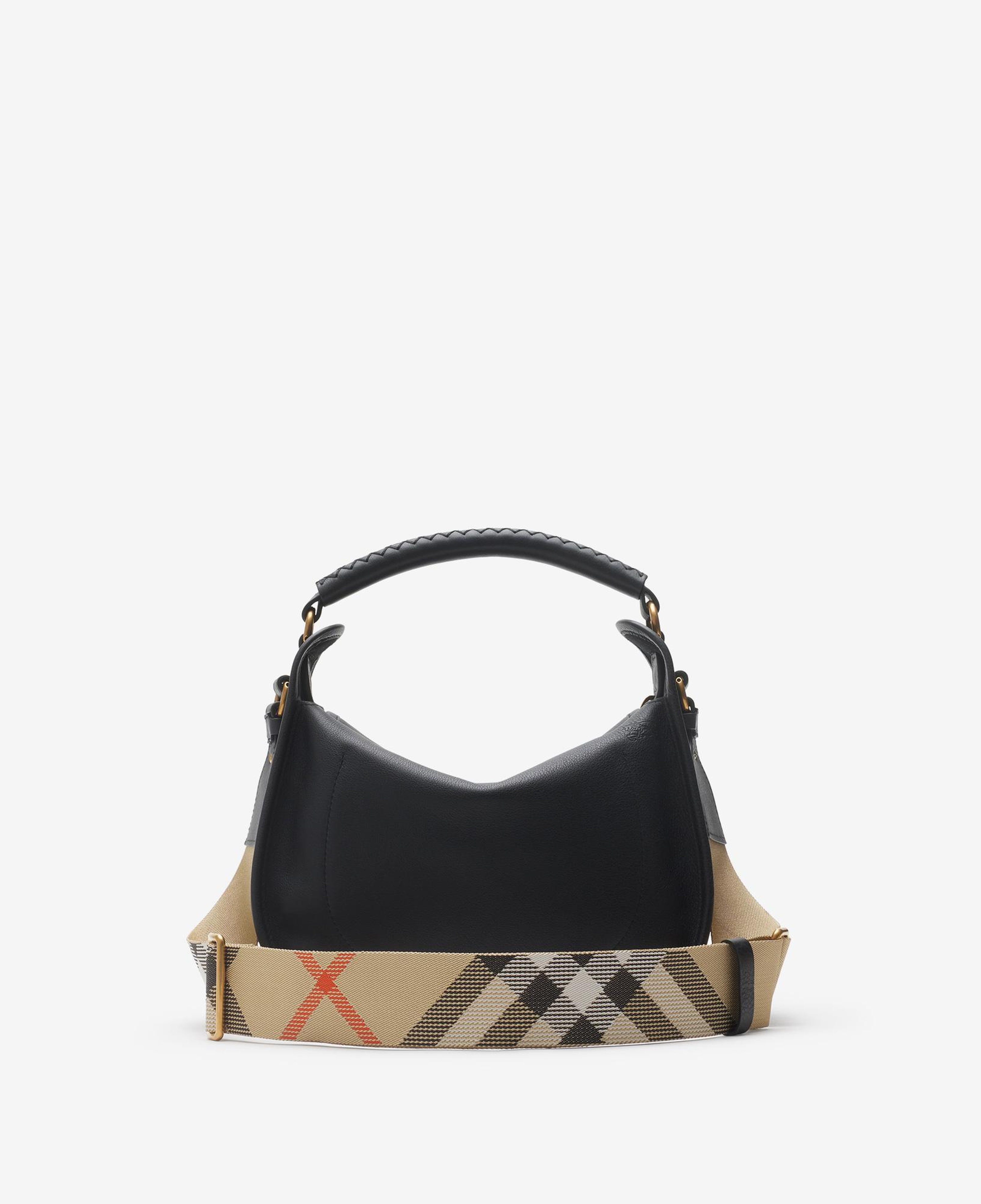 Burberry Small Clip Messenger Kadın Siyah Postacı Çantası