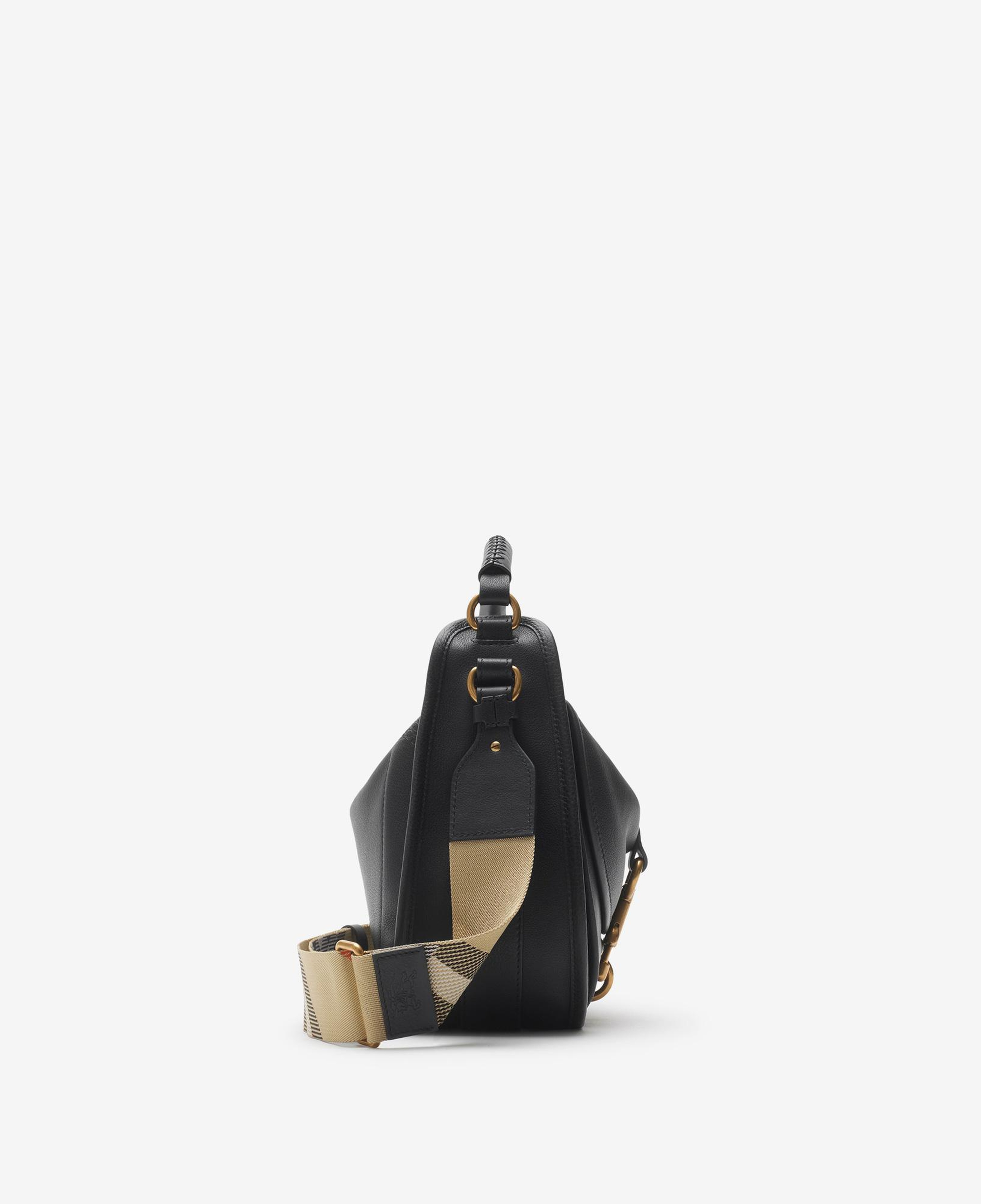 Burberry Small Clip Messenger Kadın Siyah Postacı Çantası