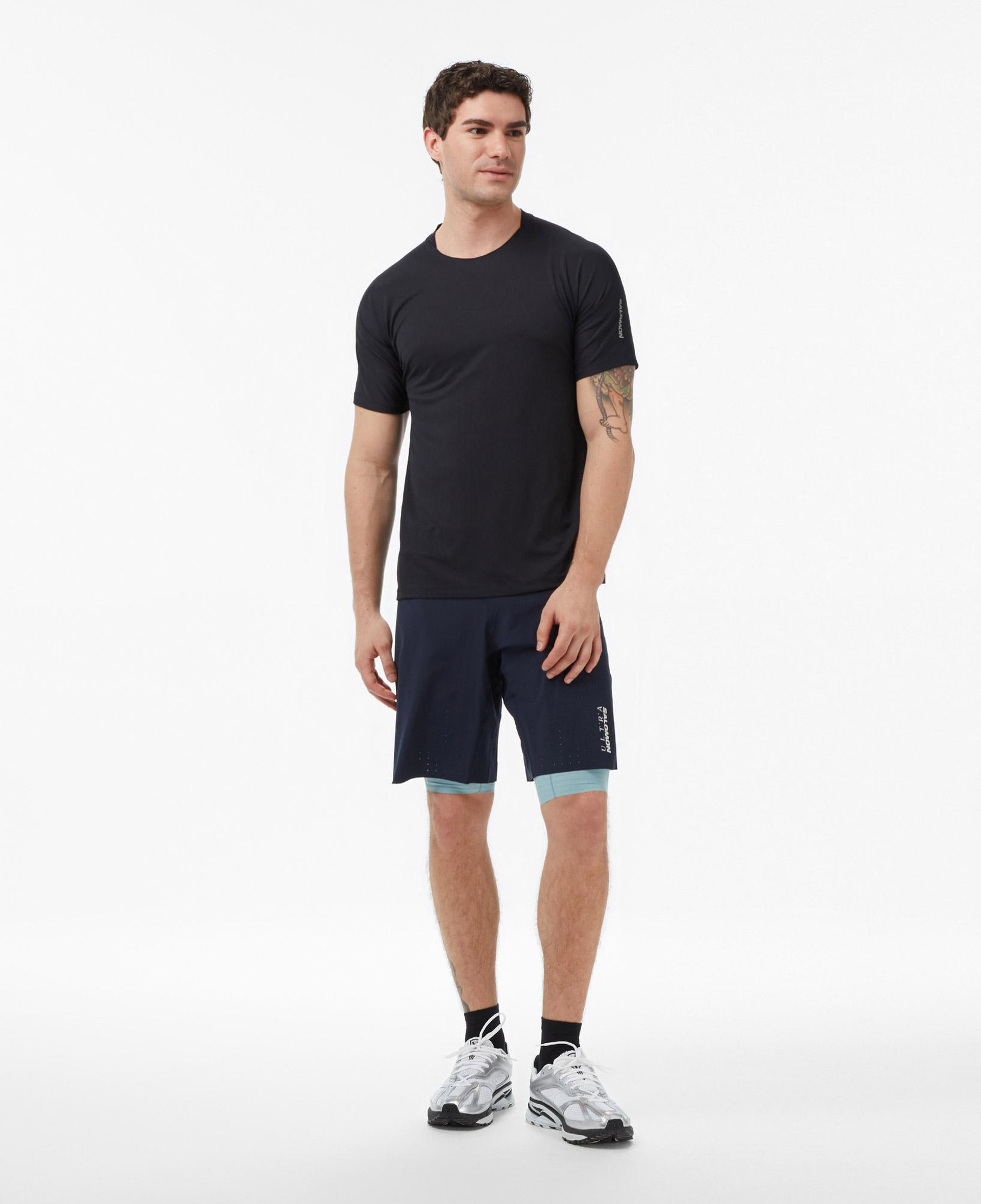 Salomon Sense Aero Erkek Siyah T-Shirt