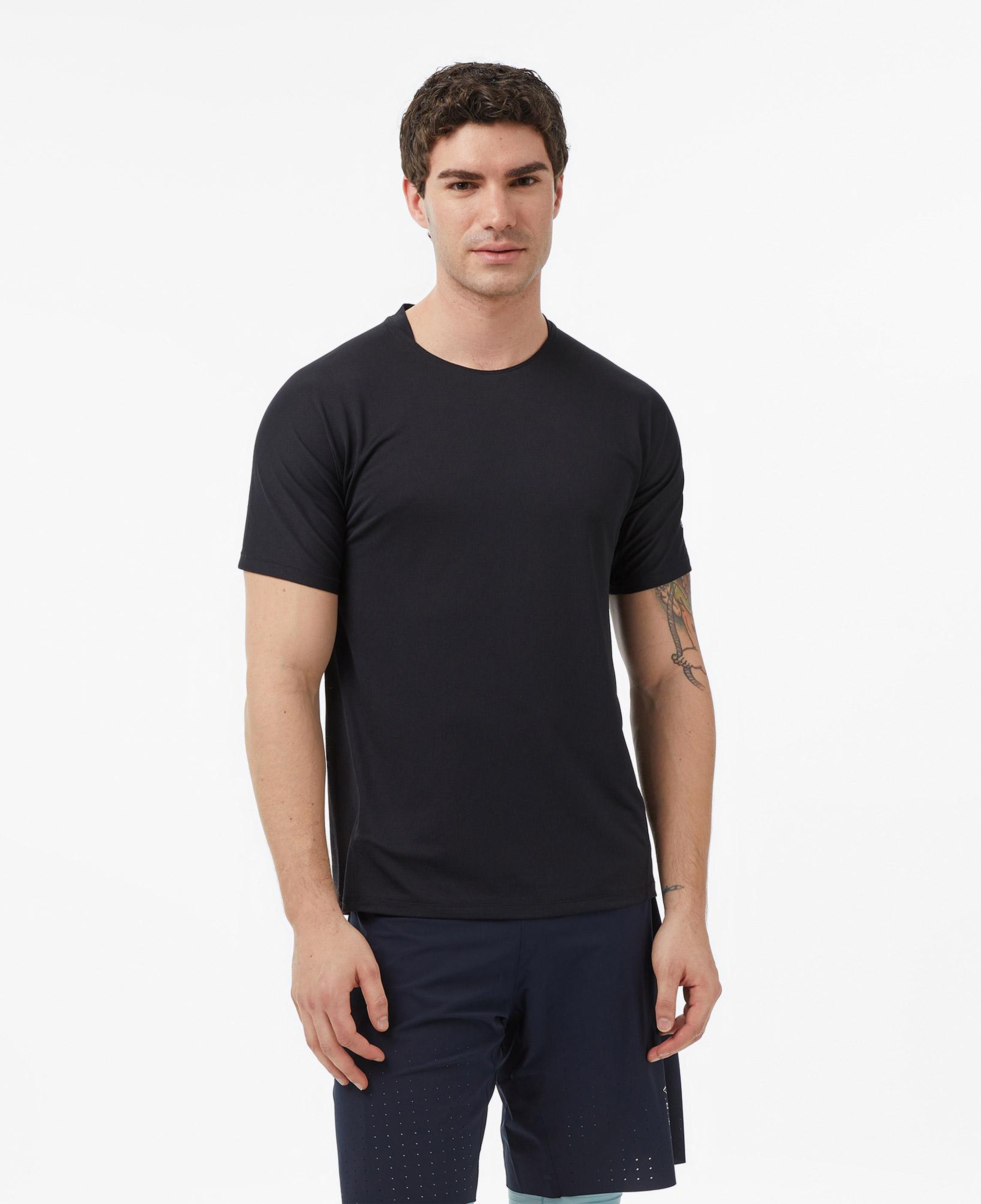 Salomon Sense Aero Erkek Siyah T-Shirt