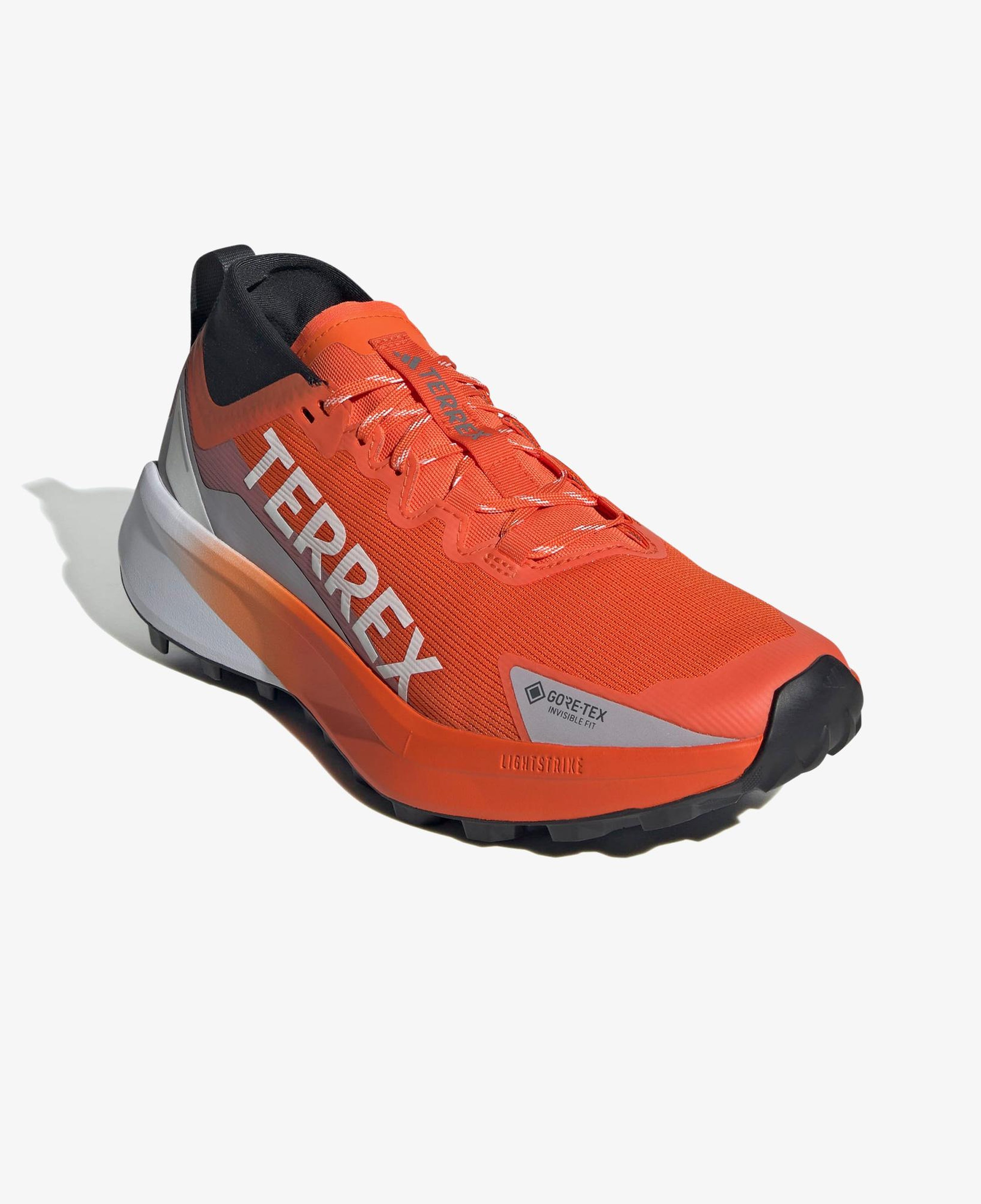 adidas Terrex Agravic Gore-Tex Erkek Turuncu Koşu Ayakkabısı