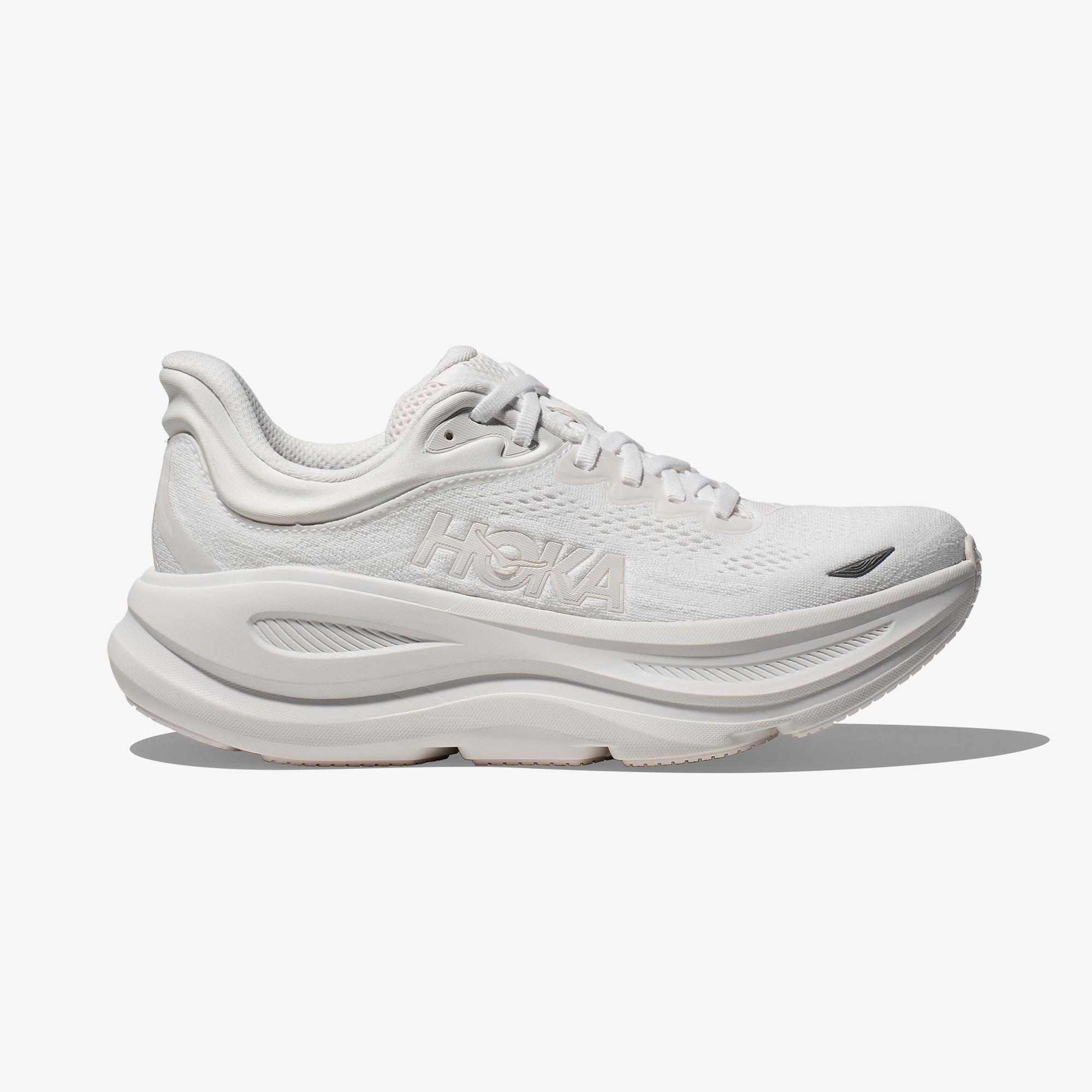 Hoka Bondi 9 Kadın Beyaz Yol Koşu Ayakkabısı