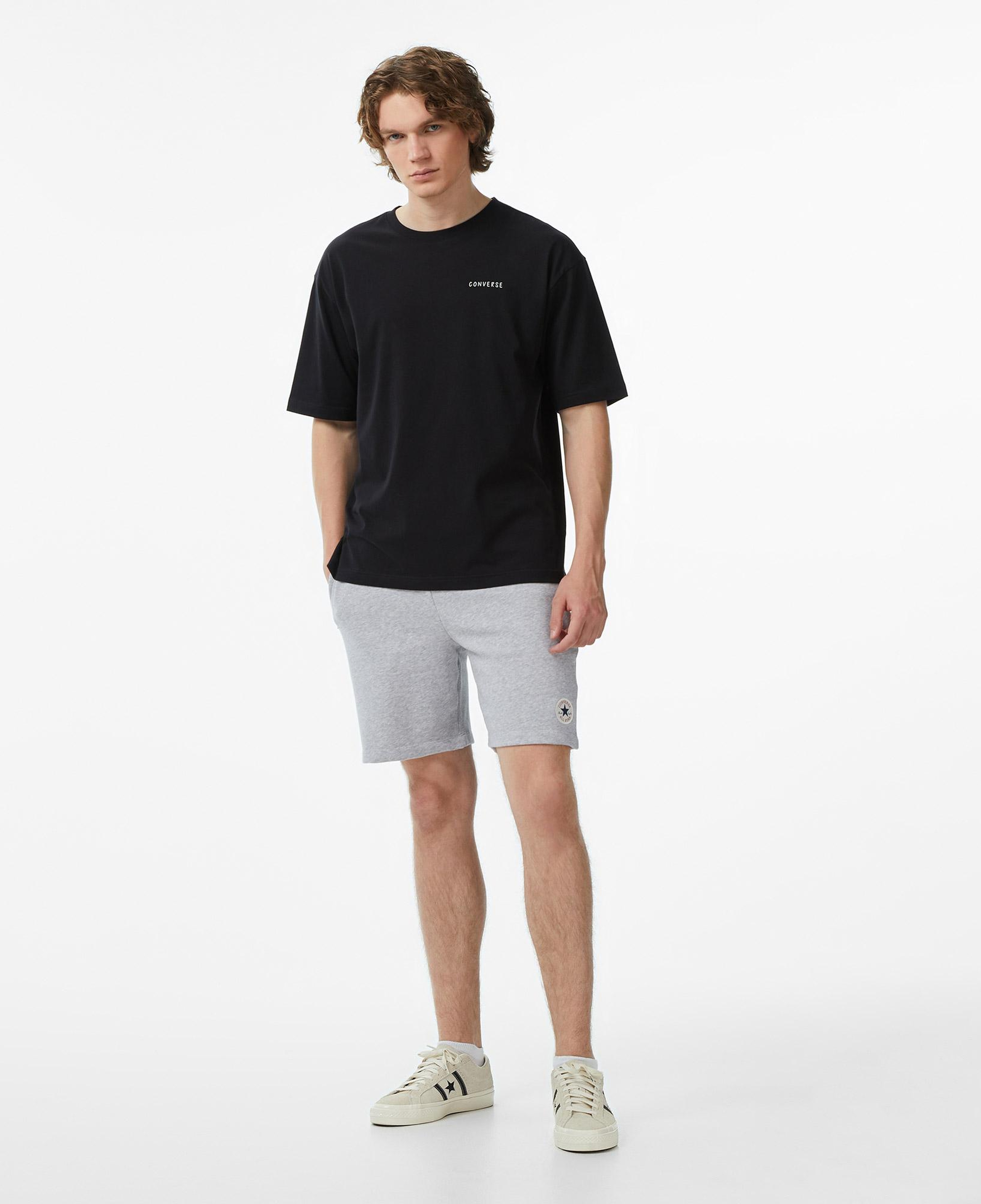 Converse Erkek Siyah Grafik Baskılı T-Shirt