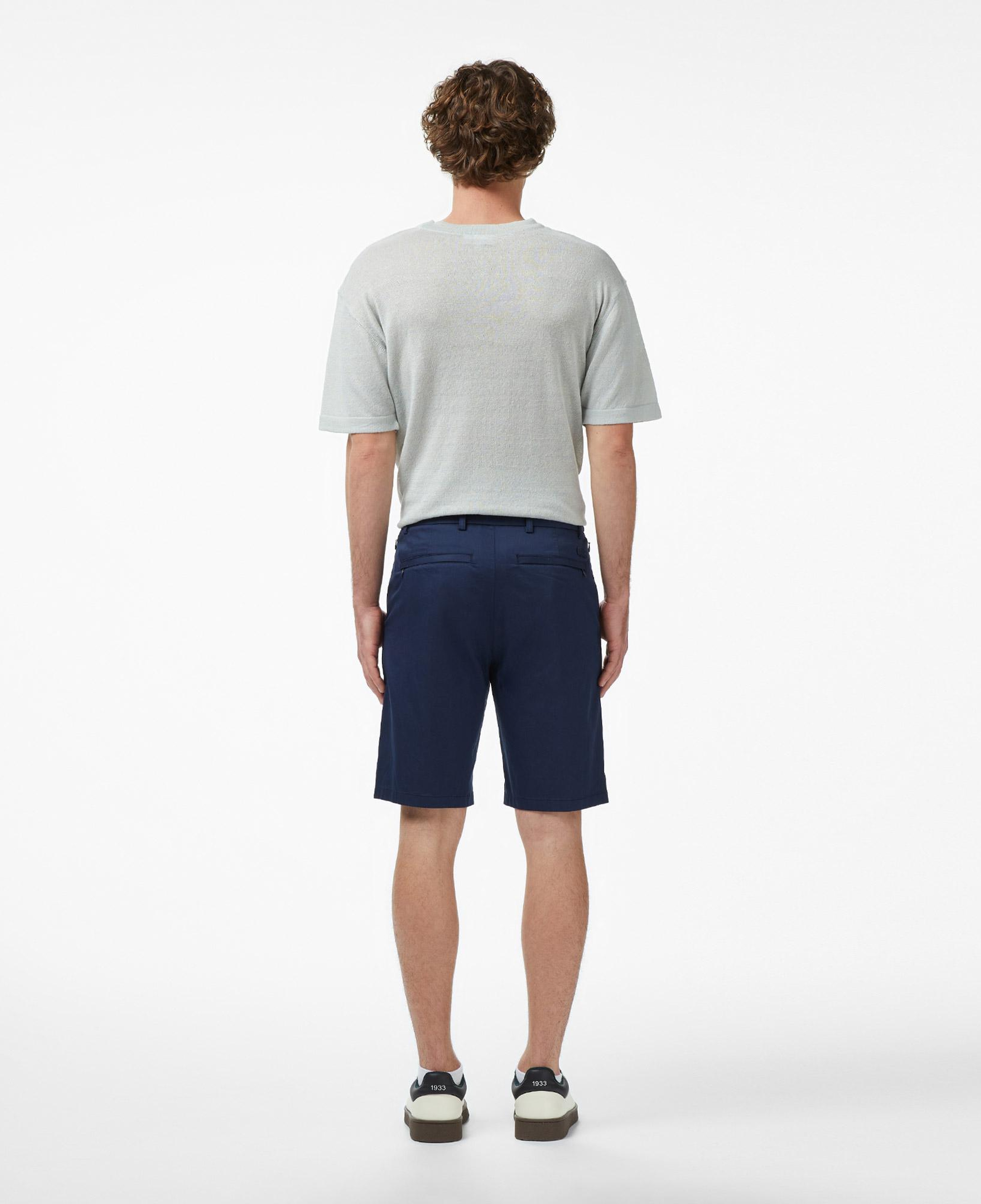 Erkek Regular Fit Lacivert Bermuda Şort