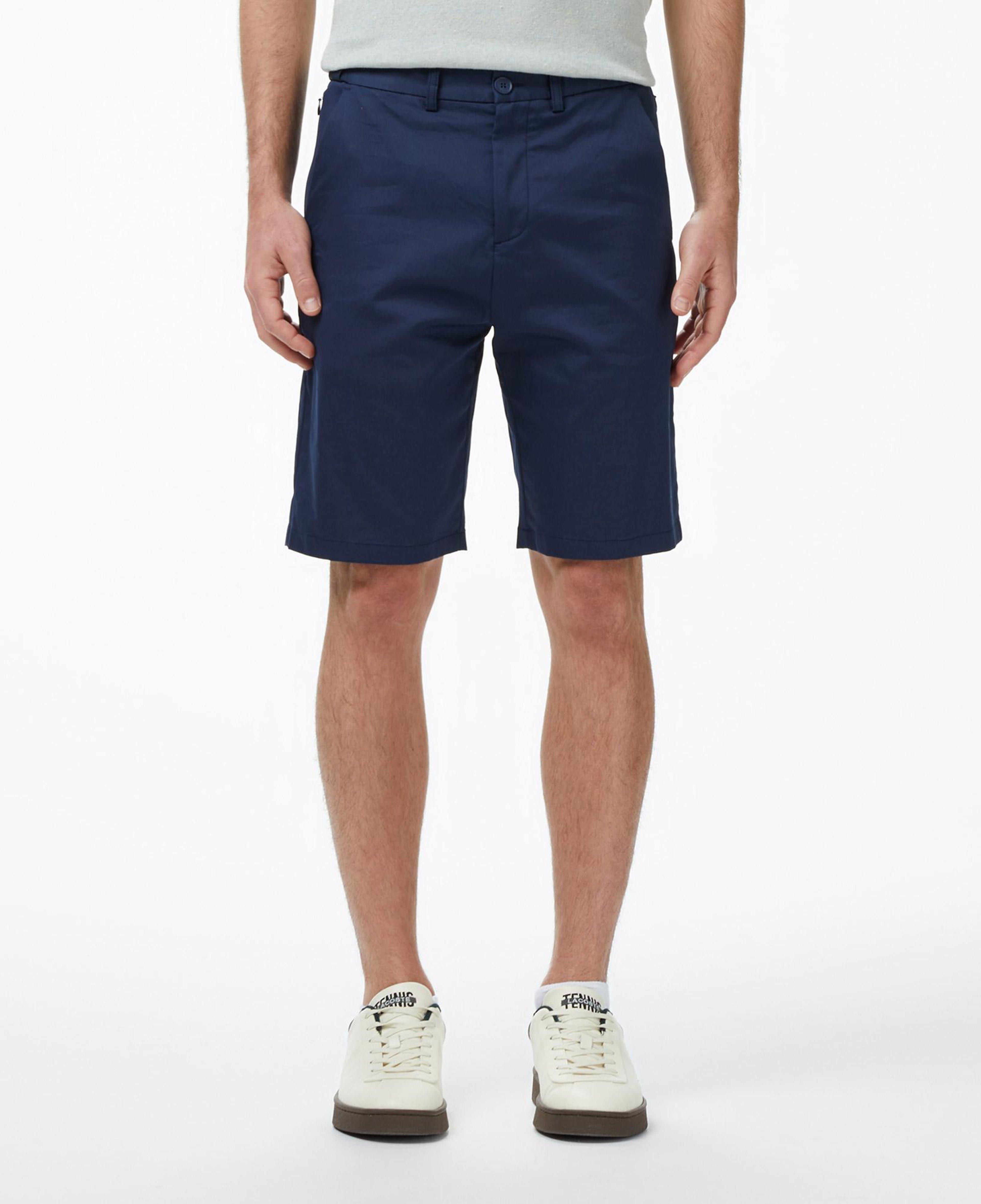 Erkek Regular Fit Lacivert Bermuda Şort