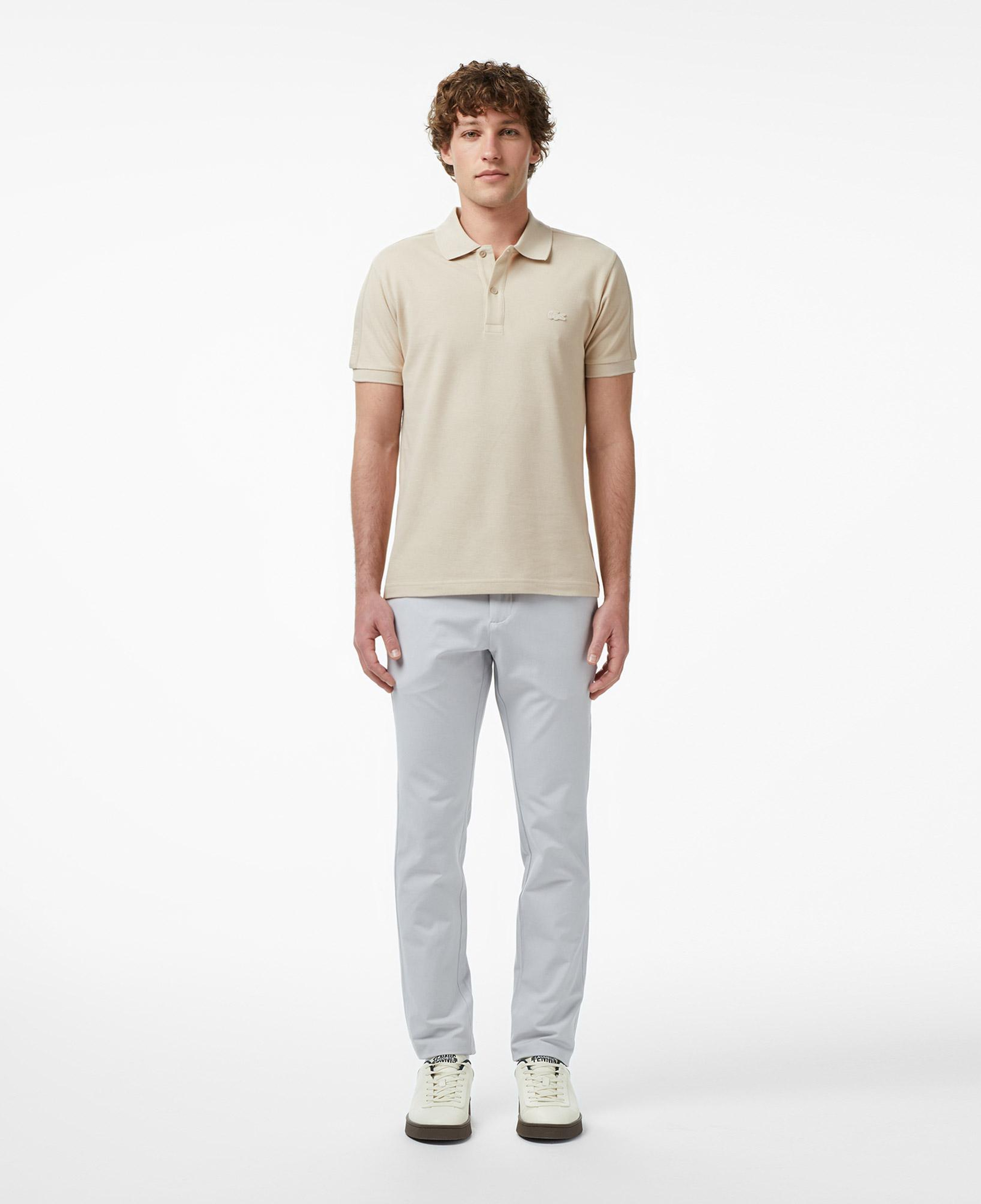 Erkek Slim Fit Gri Chino Pantolon