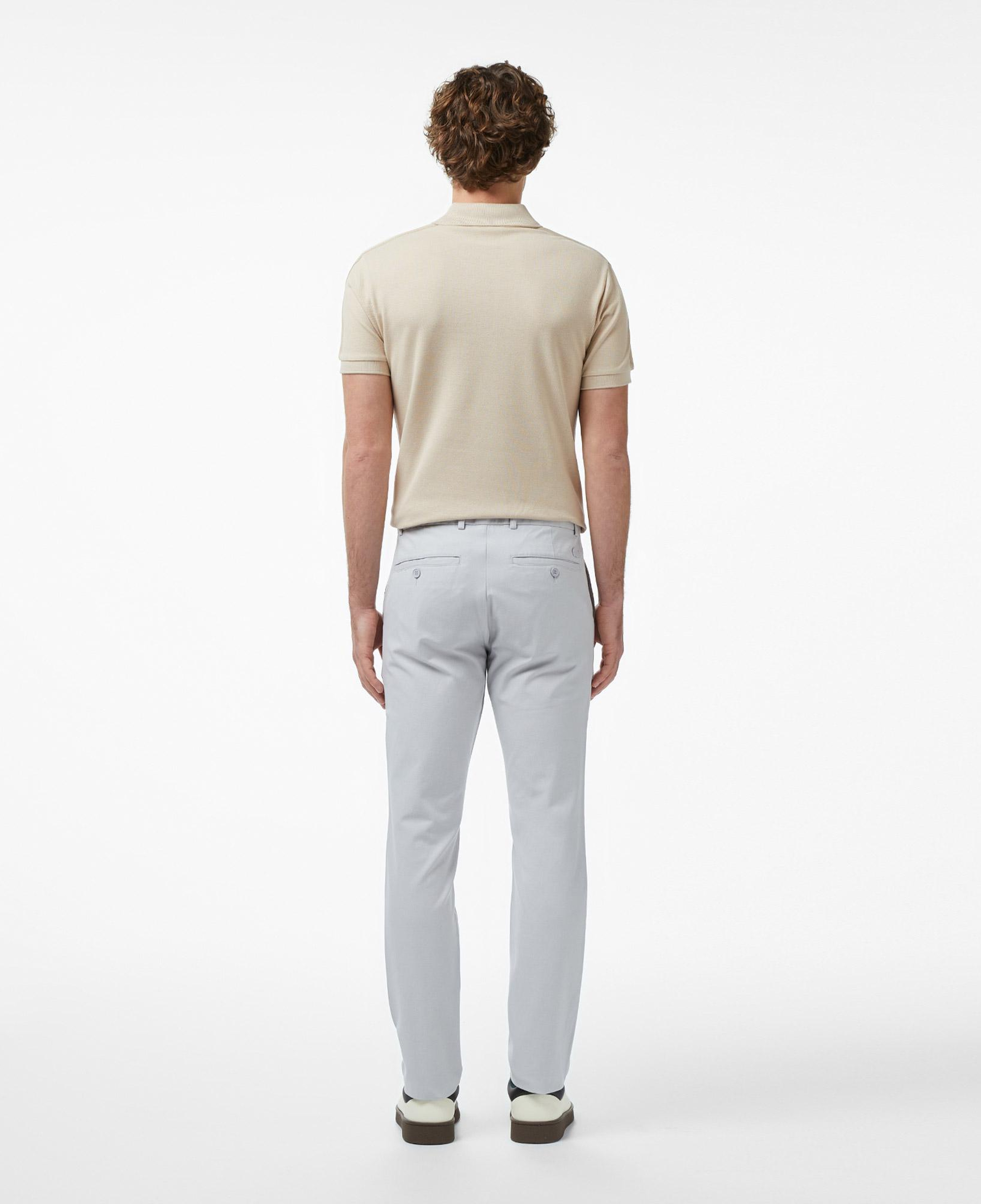 Erkek Slim Fit Gri Chino Pantolon