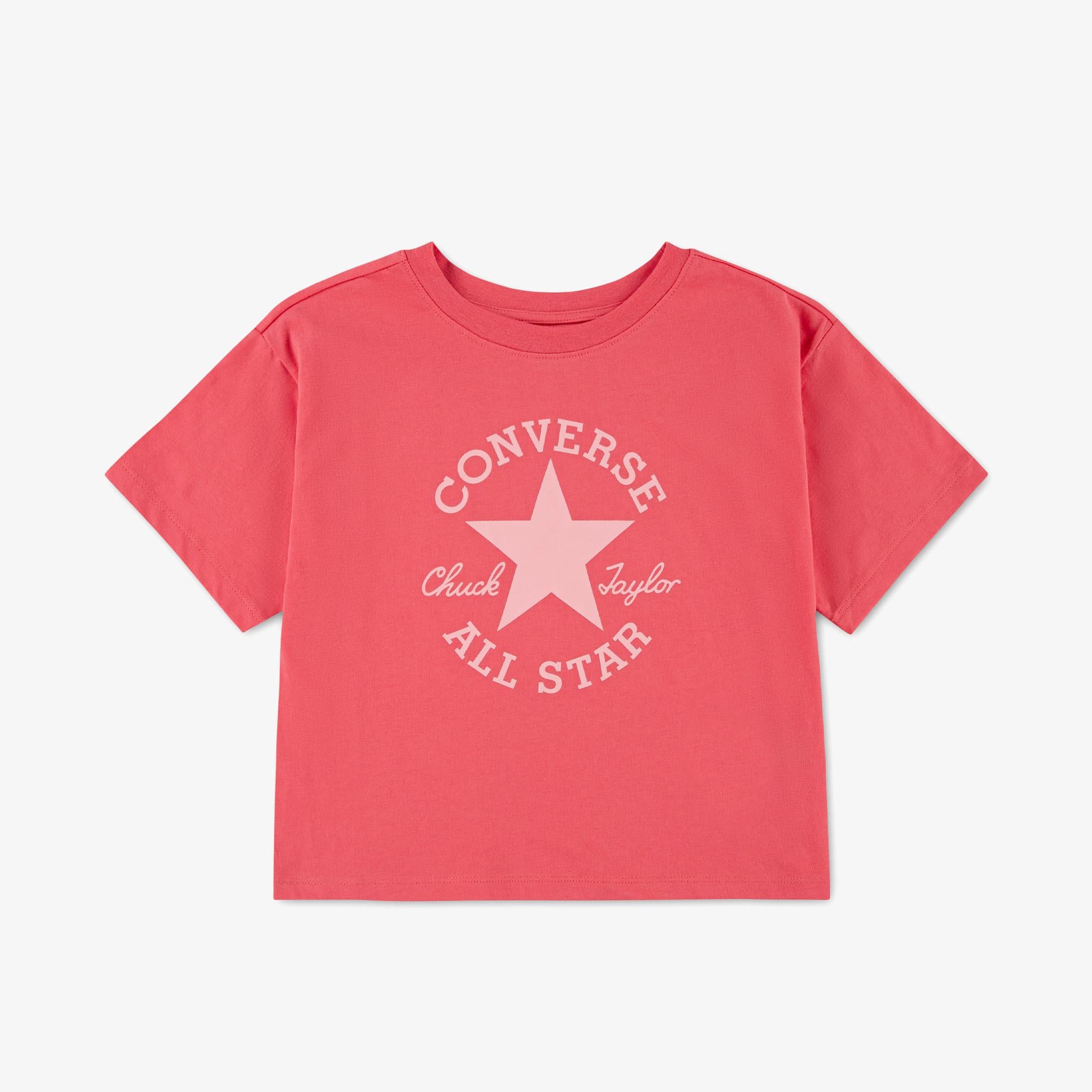 Converse Kız Genç Çocuk Kırmızı T-Shirt