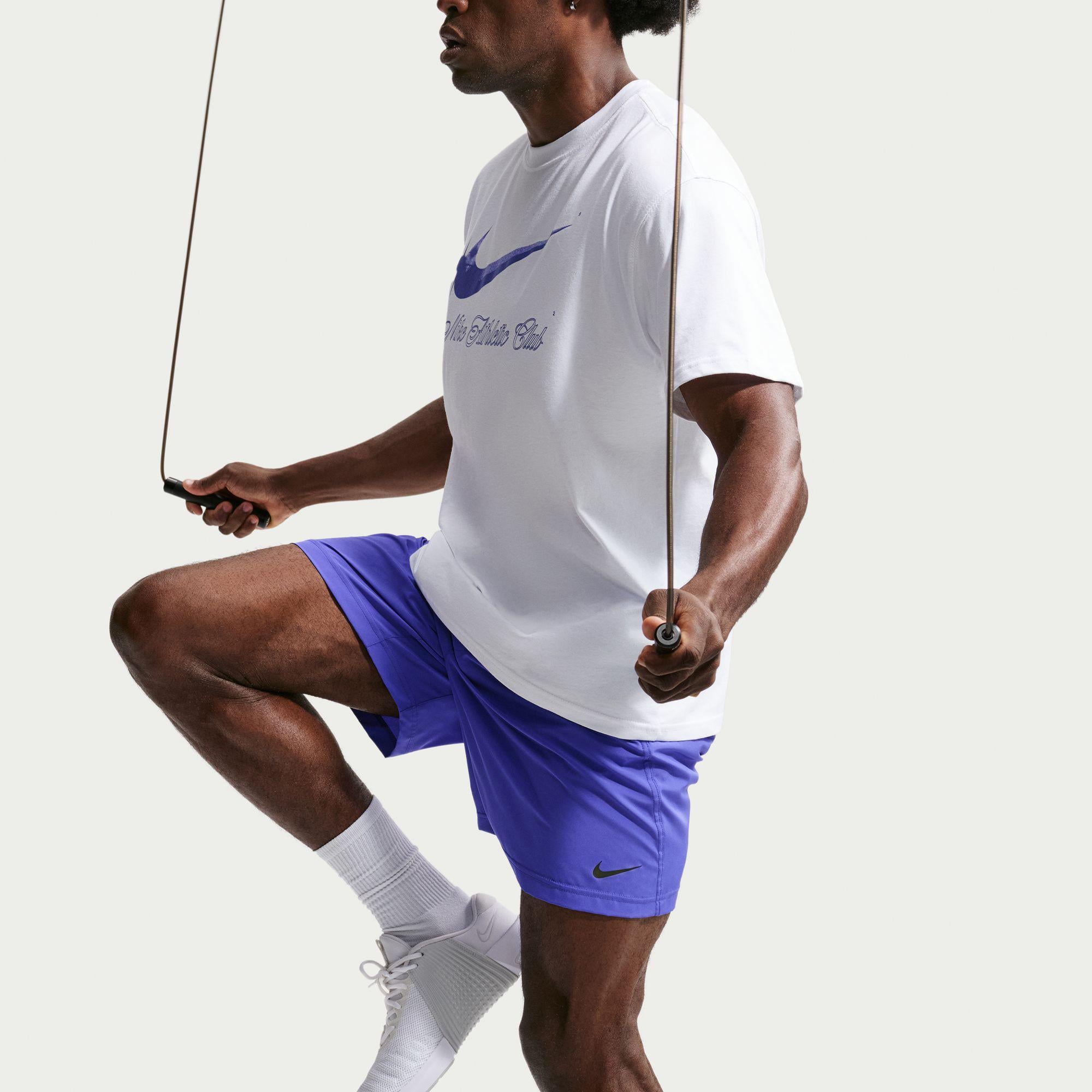 Nike Dri-Fit Form 18 cm Erkek Mor Şort