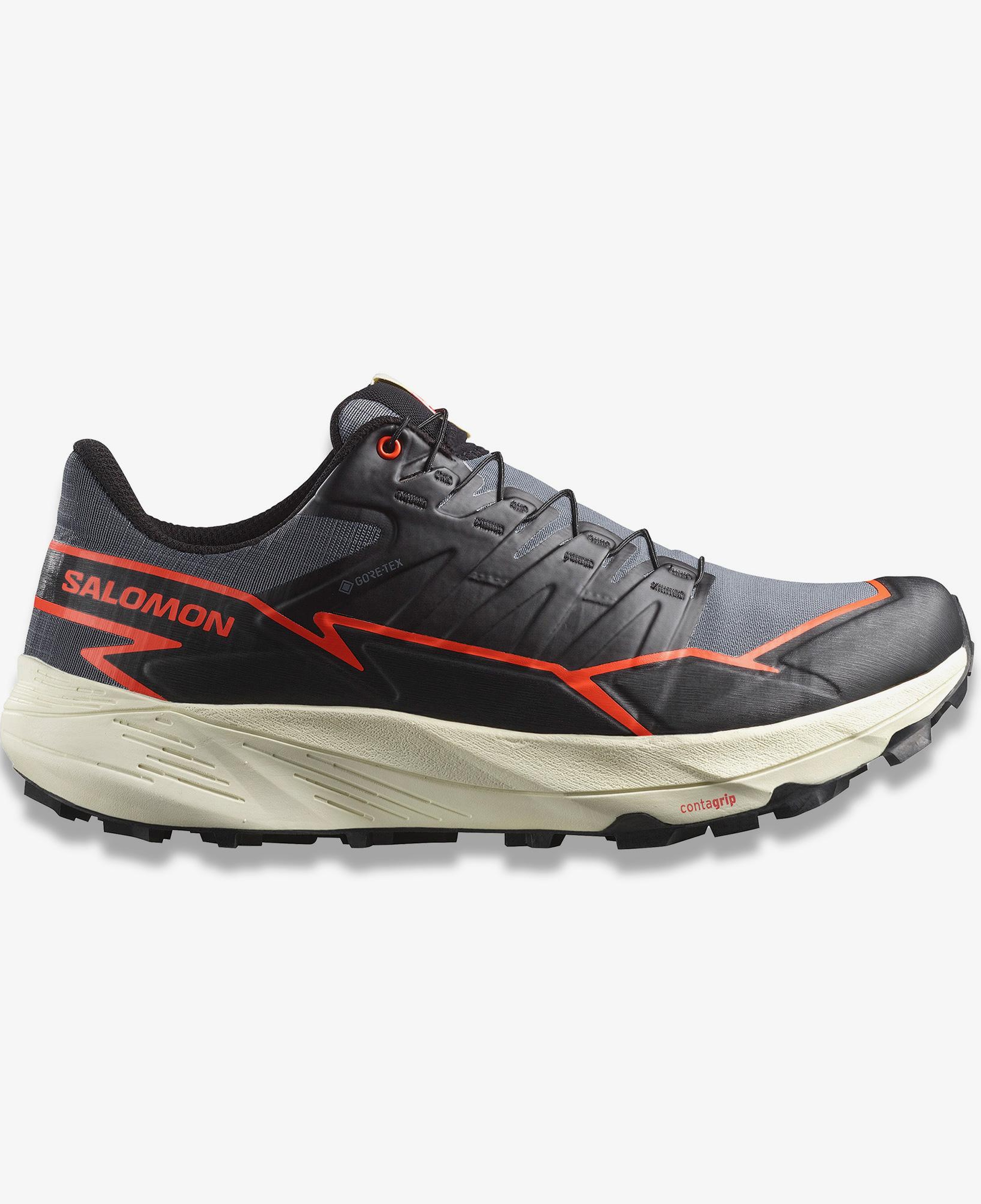 Salomon Thundercross Gore-Tex Erkek Gri Koşu Ayakkabısı