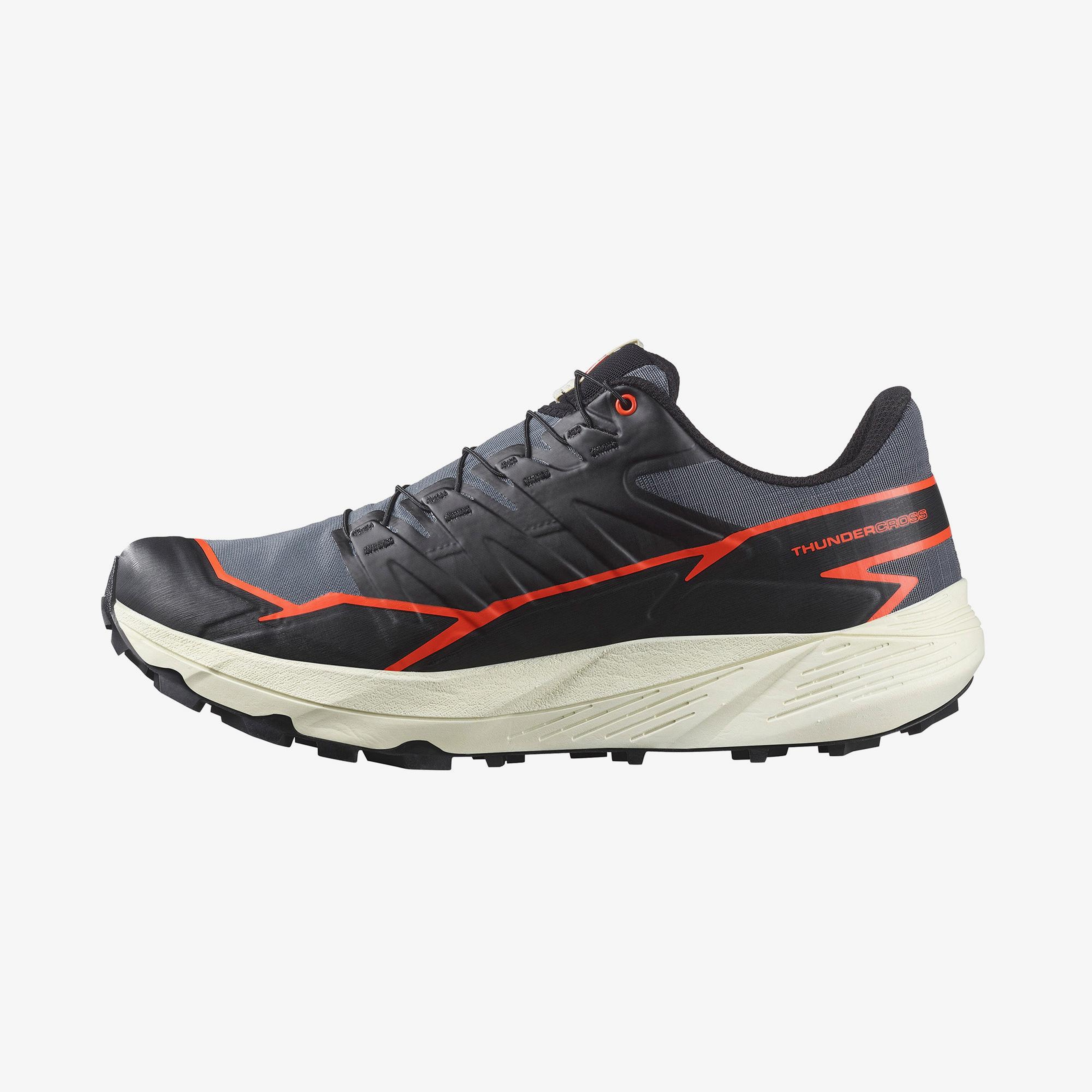 Salomon Thundercross Gore-Tex Erkek Gri Koşu Ayakkabısı