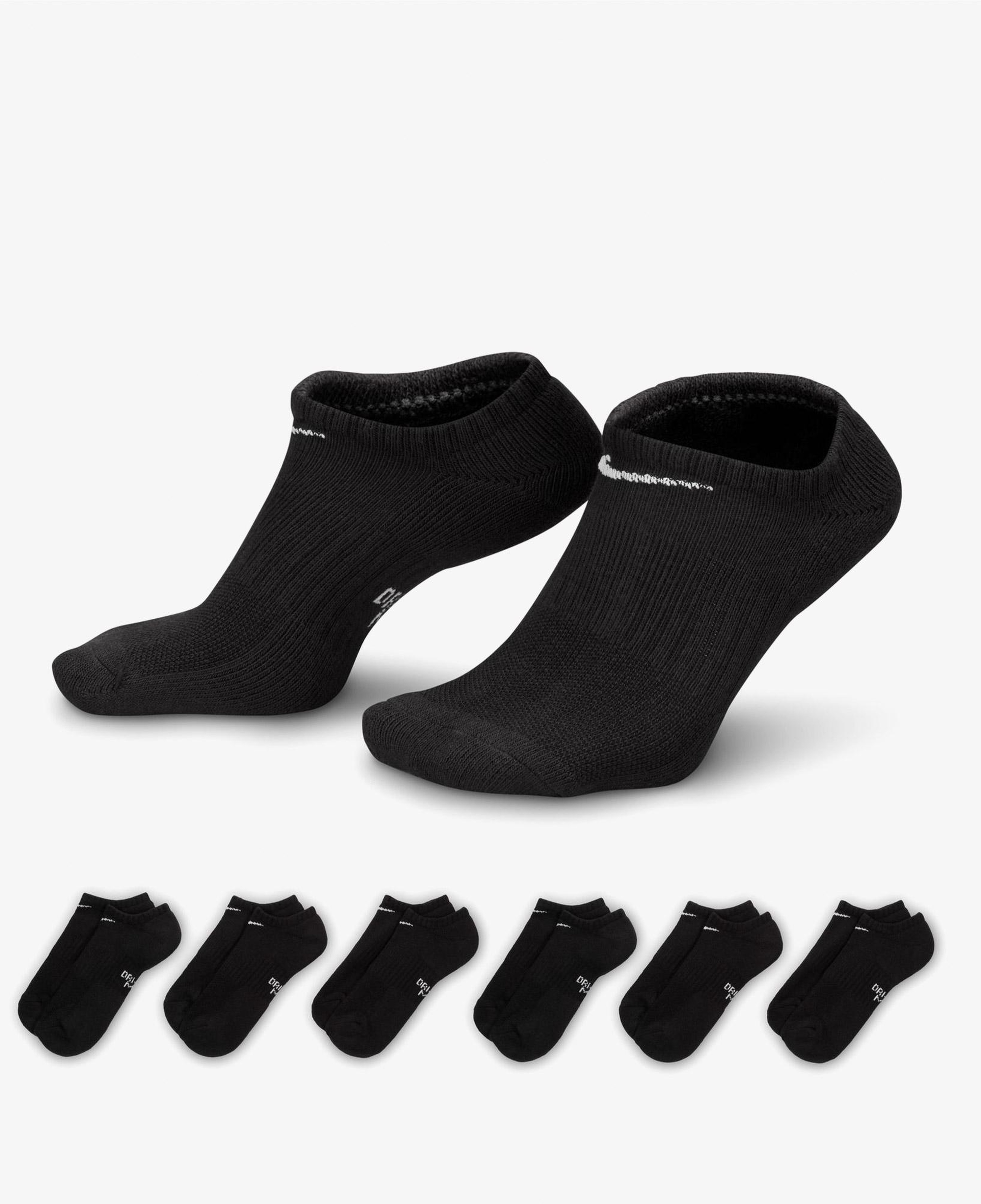 Nike Everyday 6'lı Çocuk Siyah Çorap