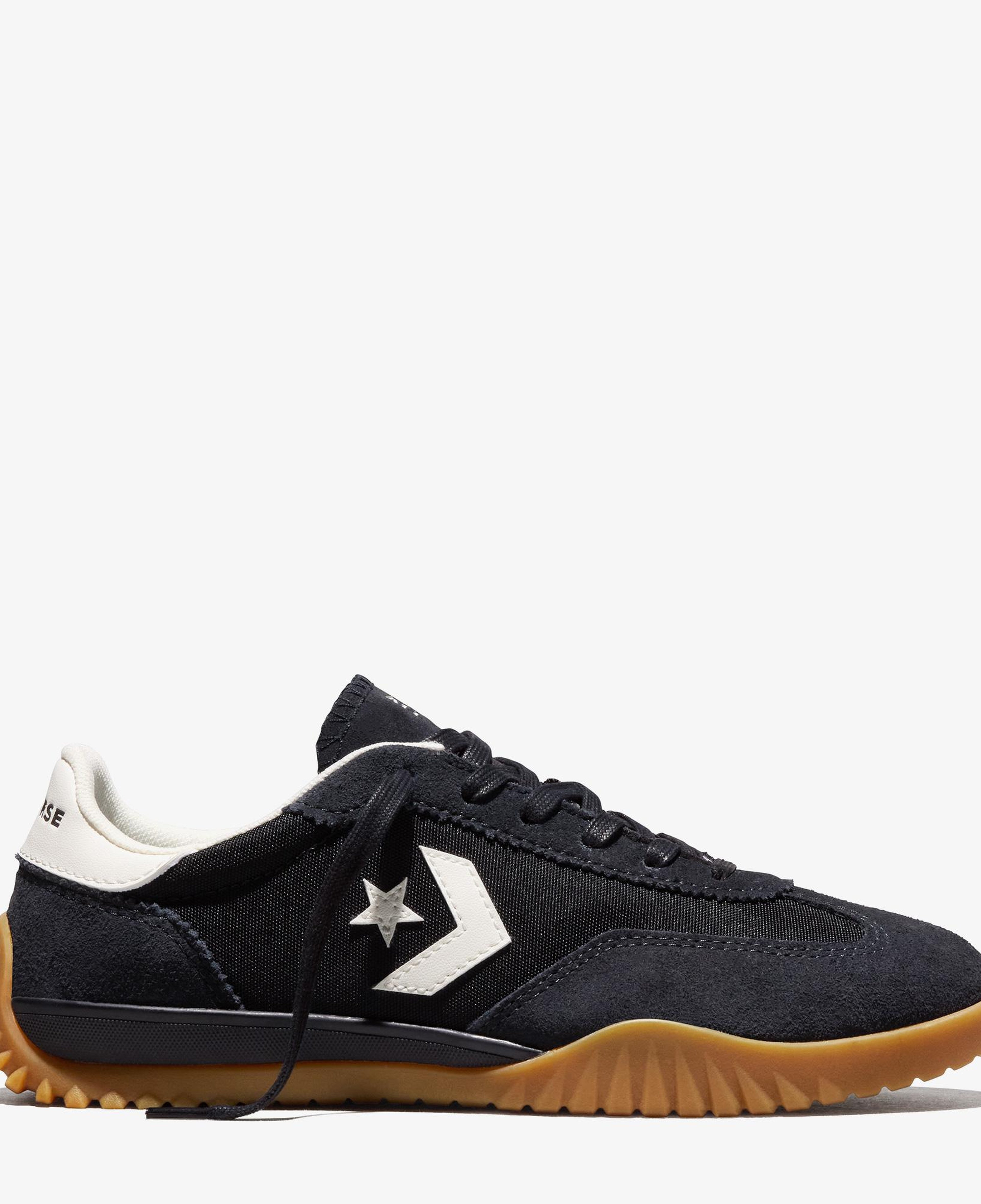 Converse Run Star Trainer Unisex Siyah Süet Sneaker
