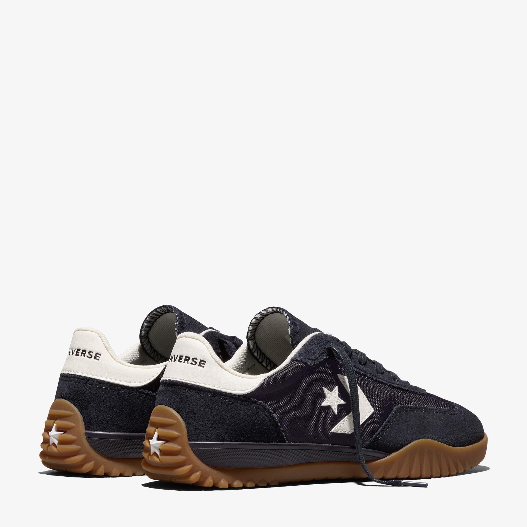 Converse Run Star Trainer Unisex Siyah Süet Sneaker