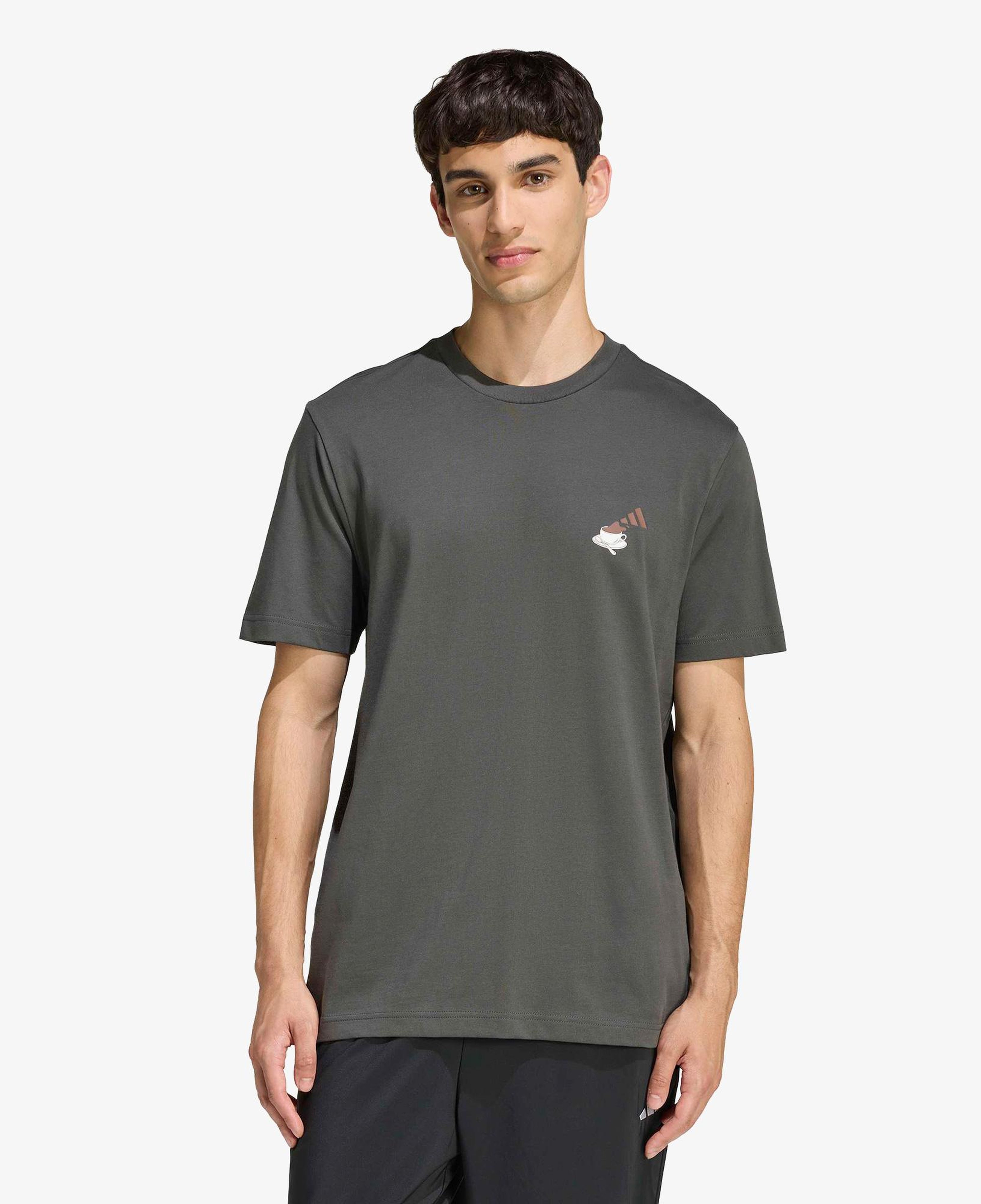 adidas Cheesecake Erkek Gri T-Shirt