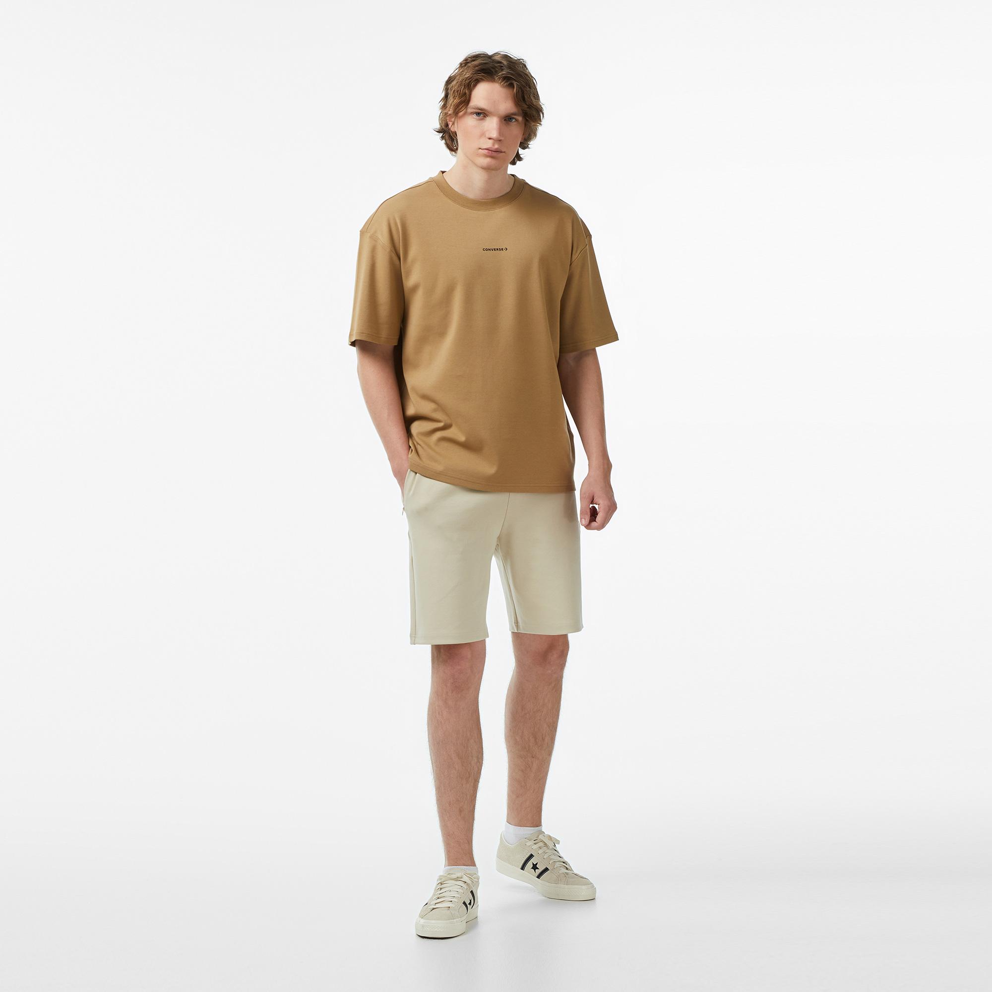 Converse Erkek Kahverengi T-Shirt