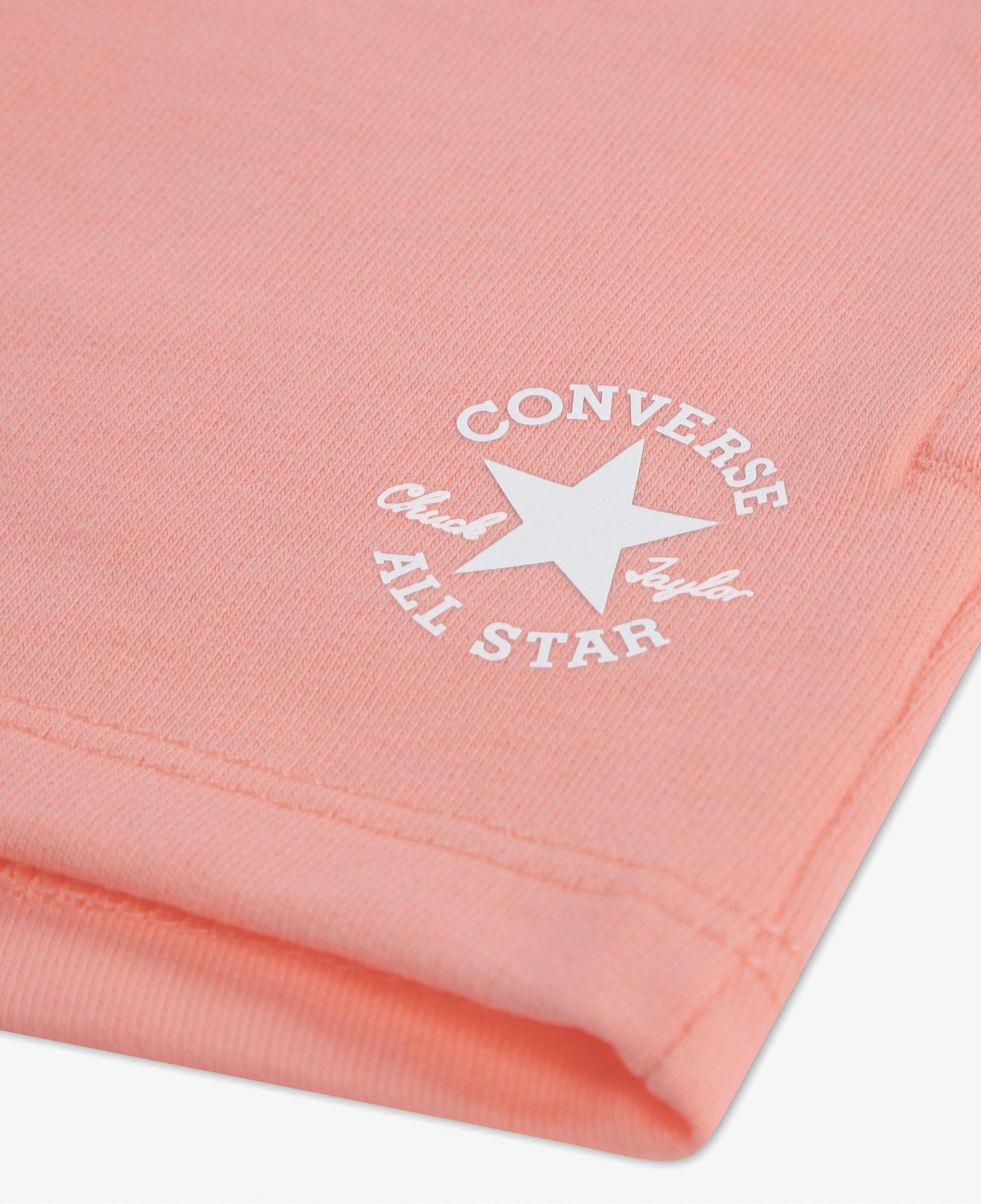 Converse Kız Çocuk Beyaz Şort Takım