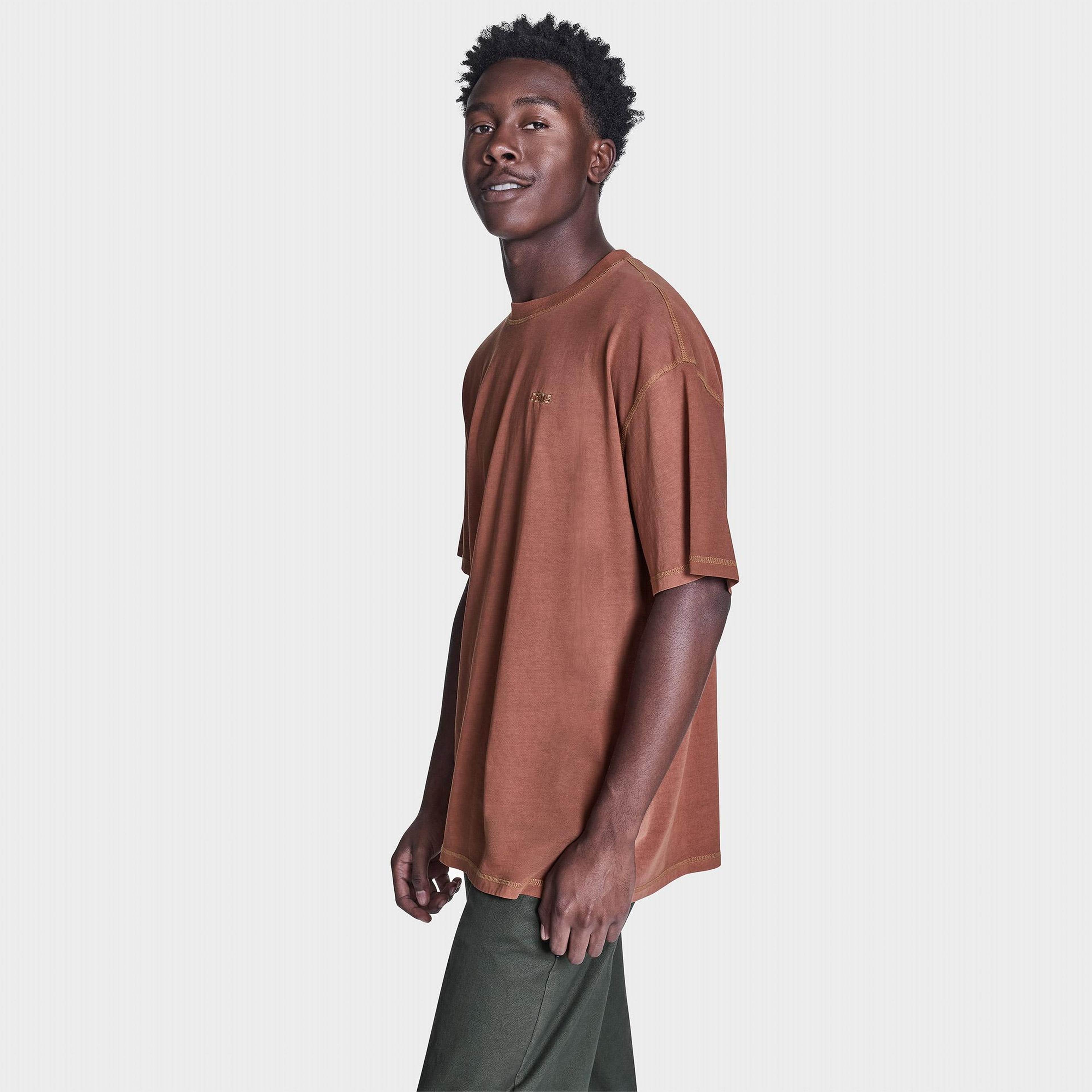 Converse Erkek Kahverengi T-Shirt
