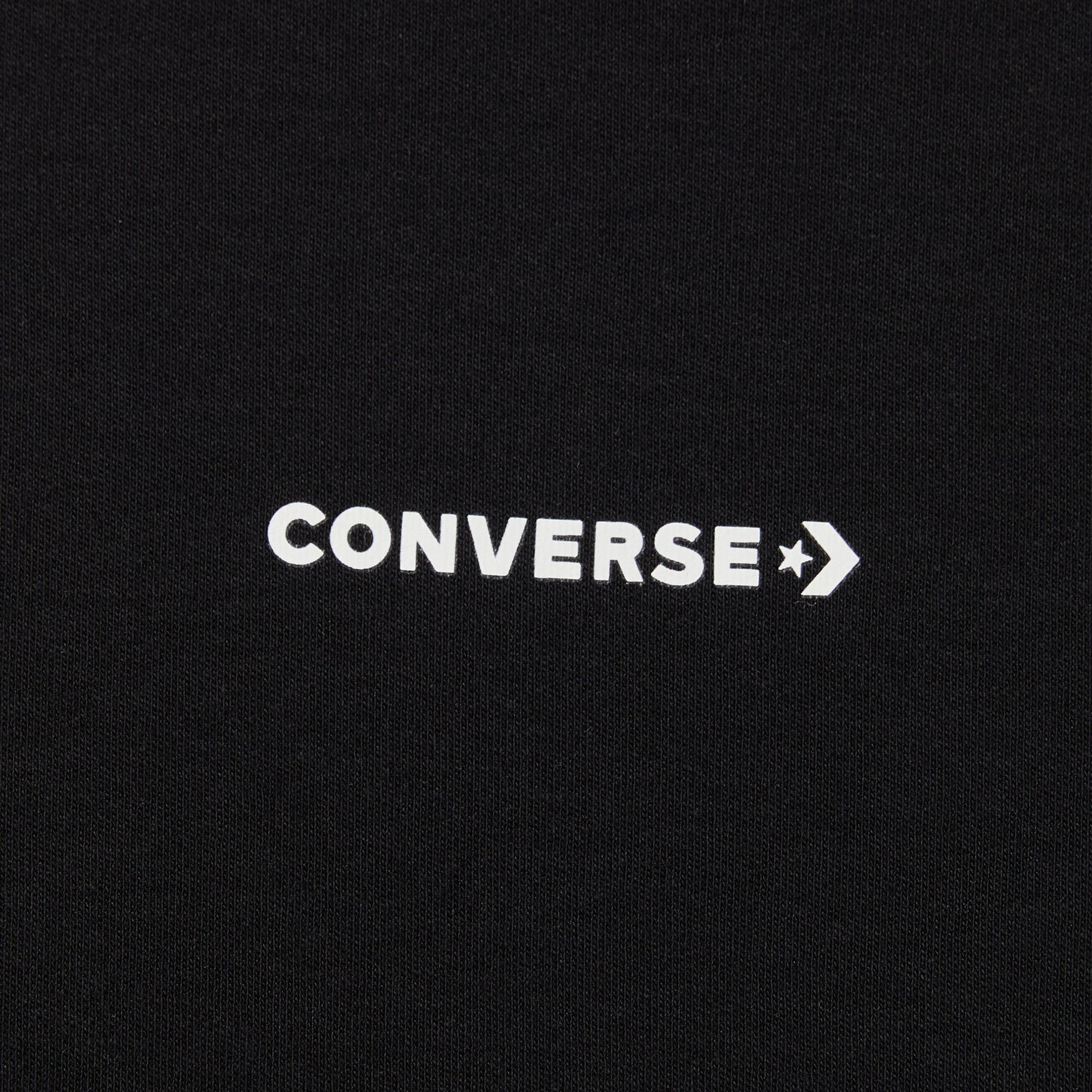 Converse Kadın Siyah T-Shirt