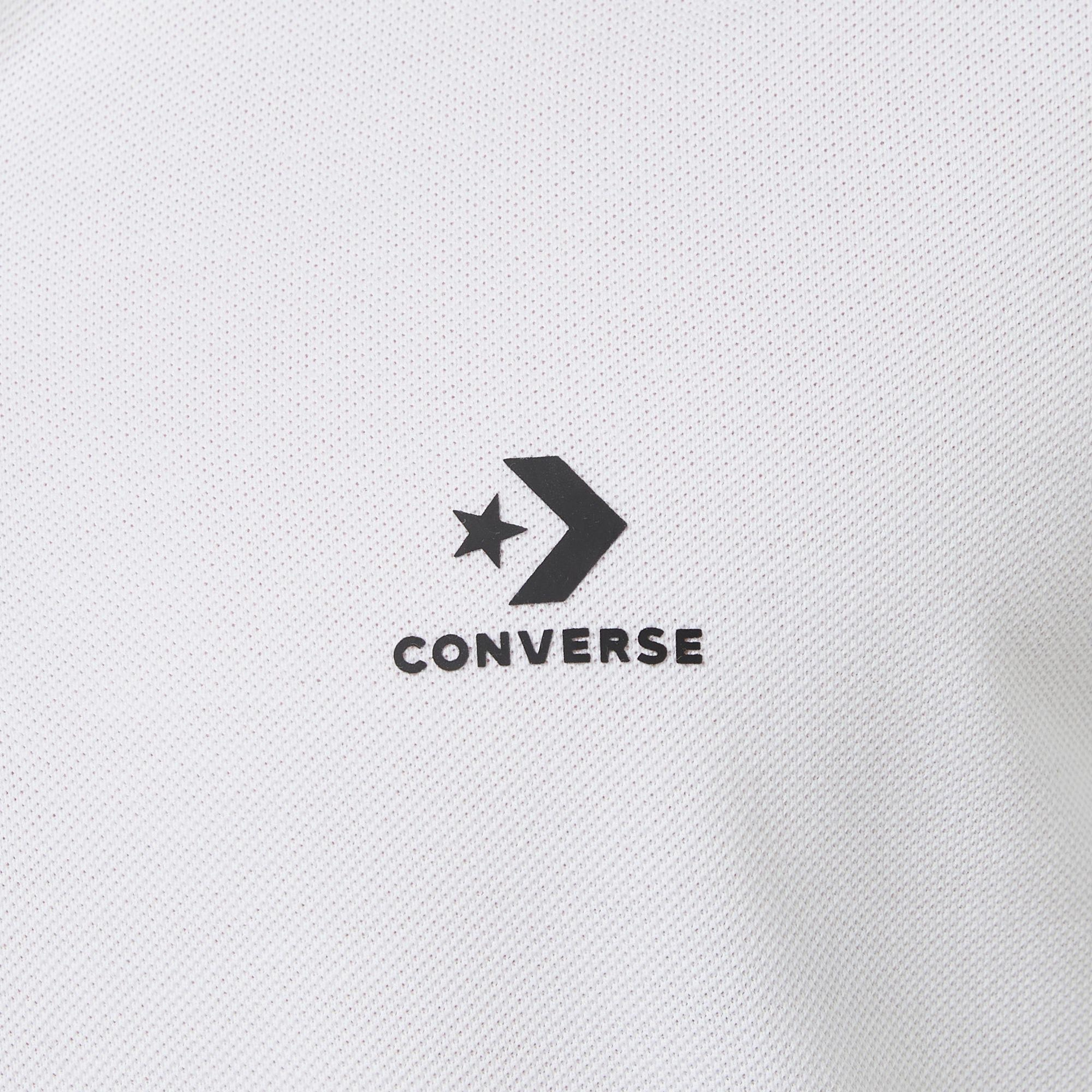 Converse Erkek Beyaz Polo Yaka T-Shirt