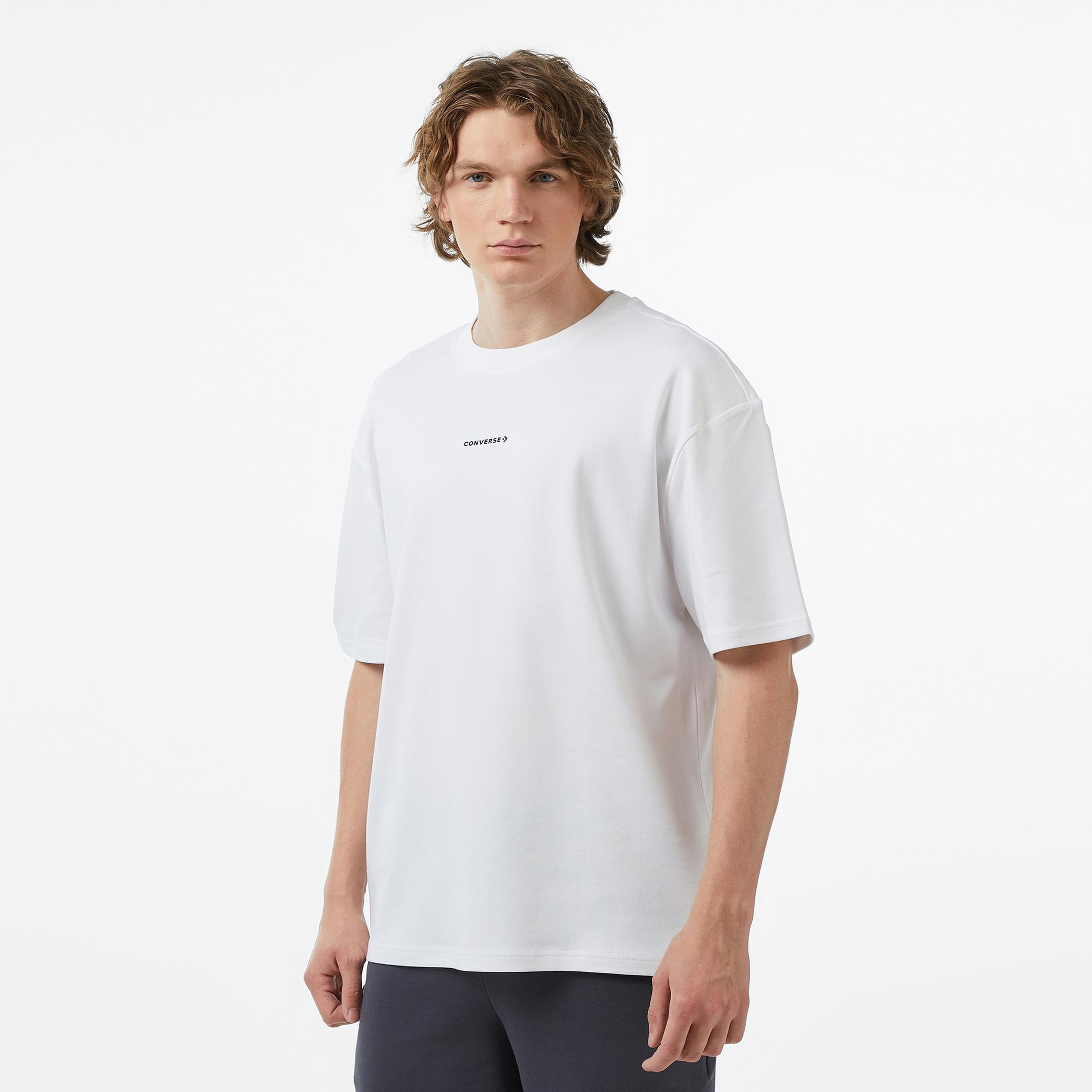 Converse Erkek Beyaz T-Shirt