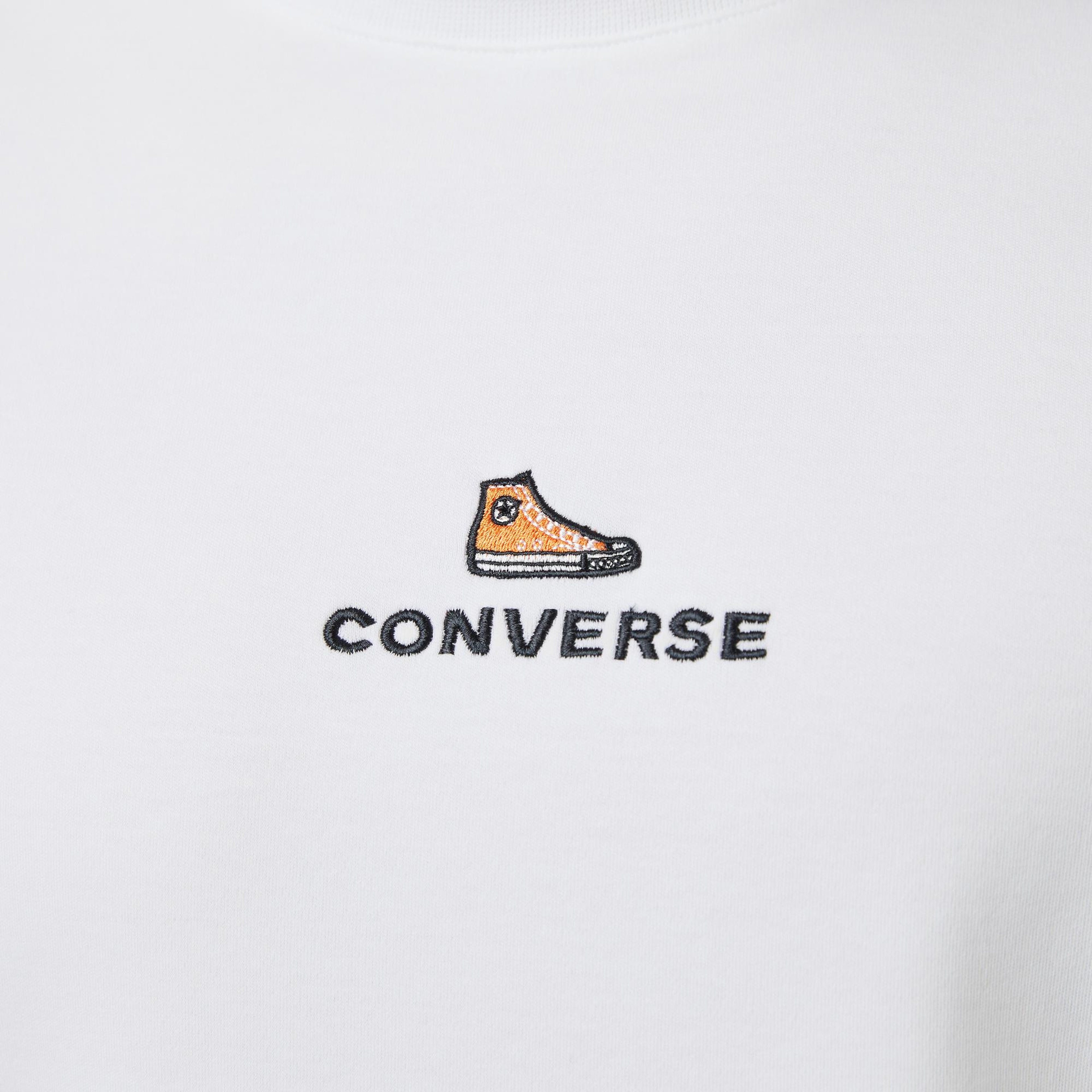 Converse Erkek Beyaz T-Shirt