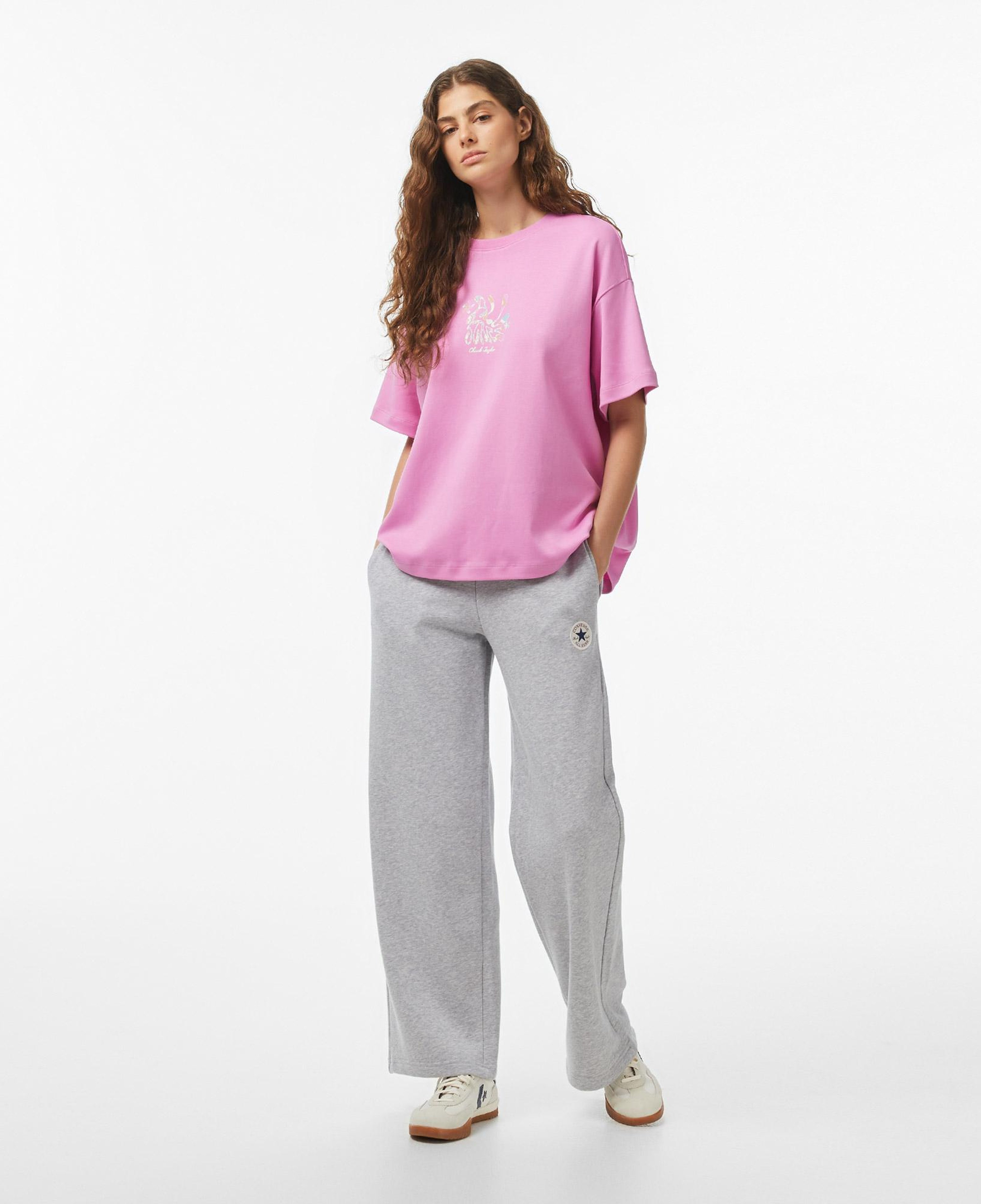 Converse Kadın Pembe T-Shirt