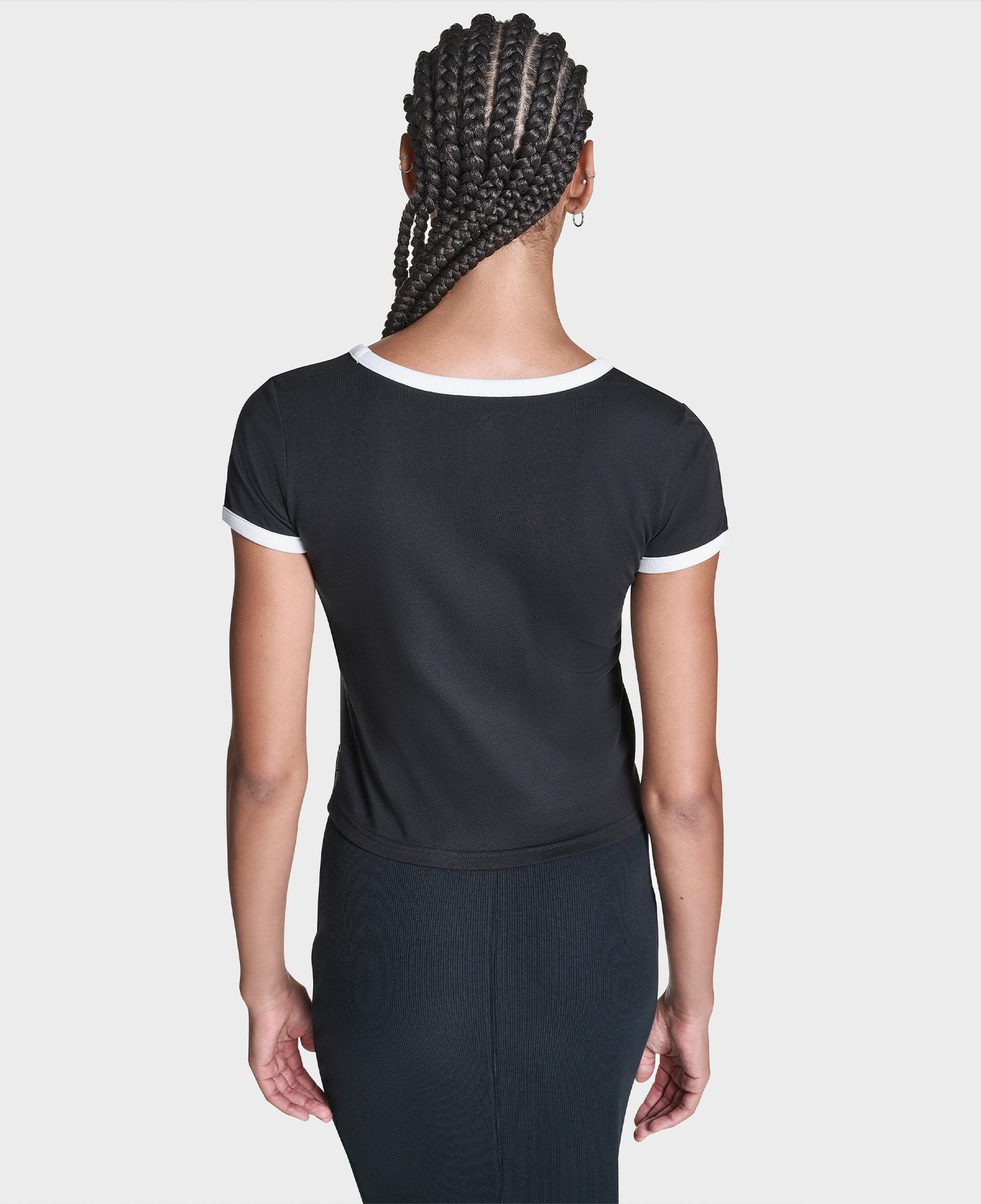 Converse Kadın Siyah T-Shirt