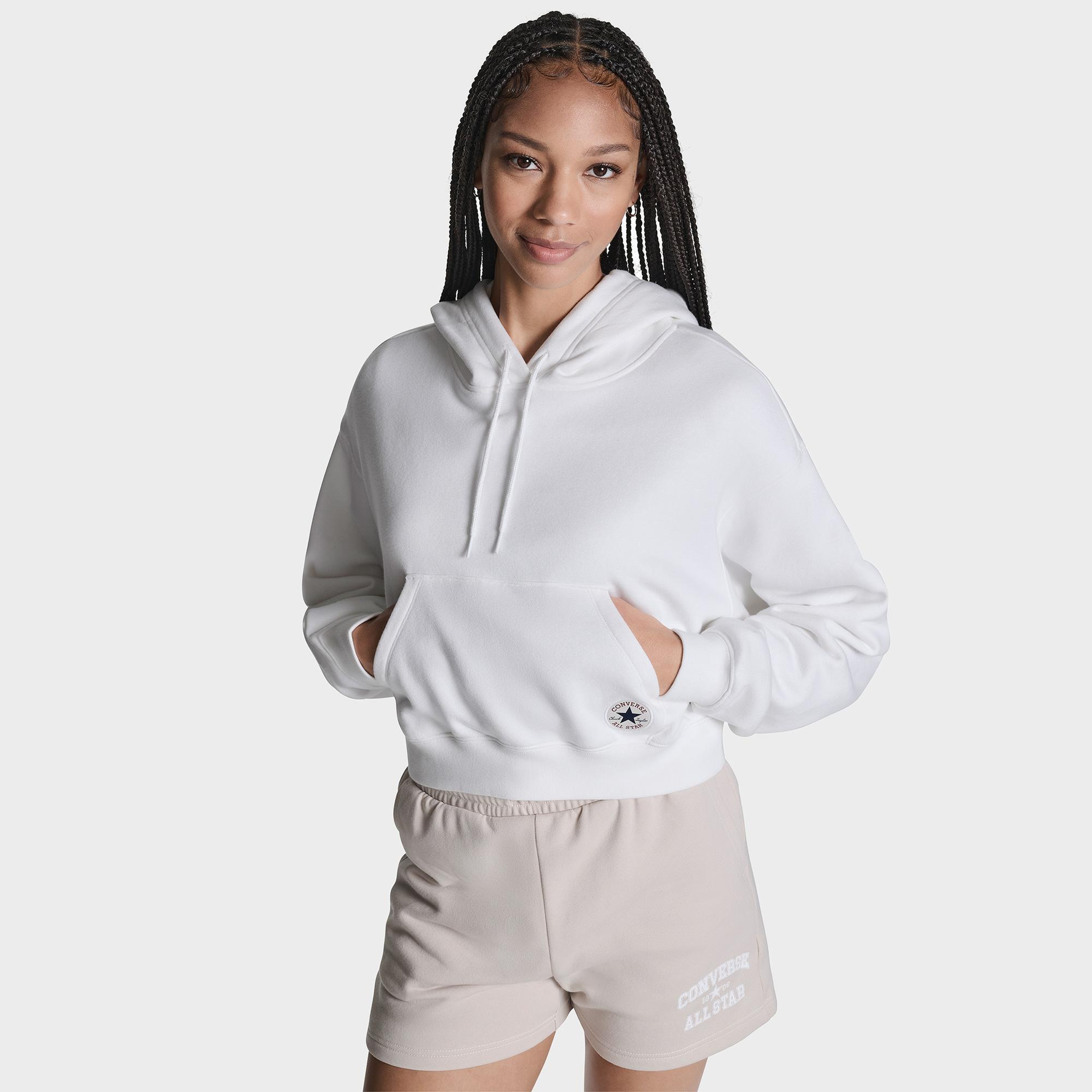 Converse Kadın Beyaz Sweatshirt